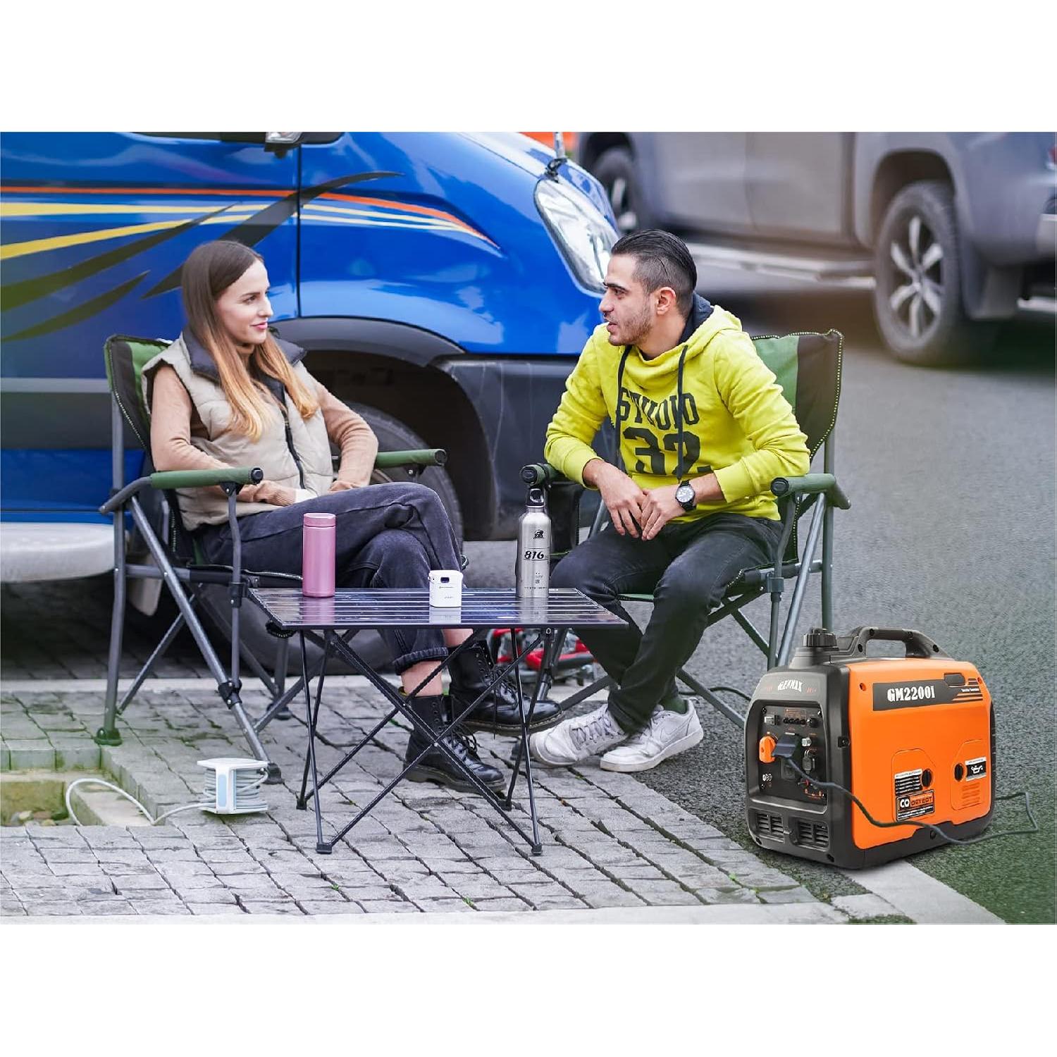 Generador Inversor GENMAX GM2200i 2200W Gasolina Ecológico