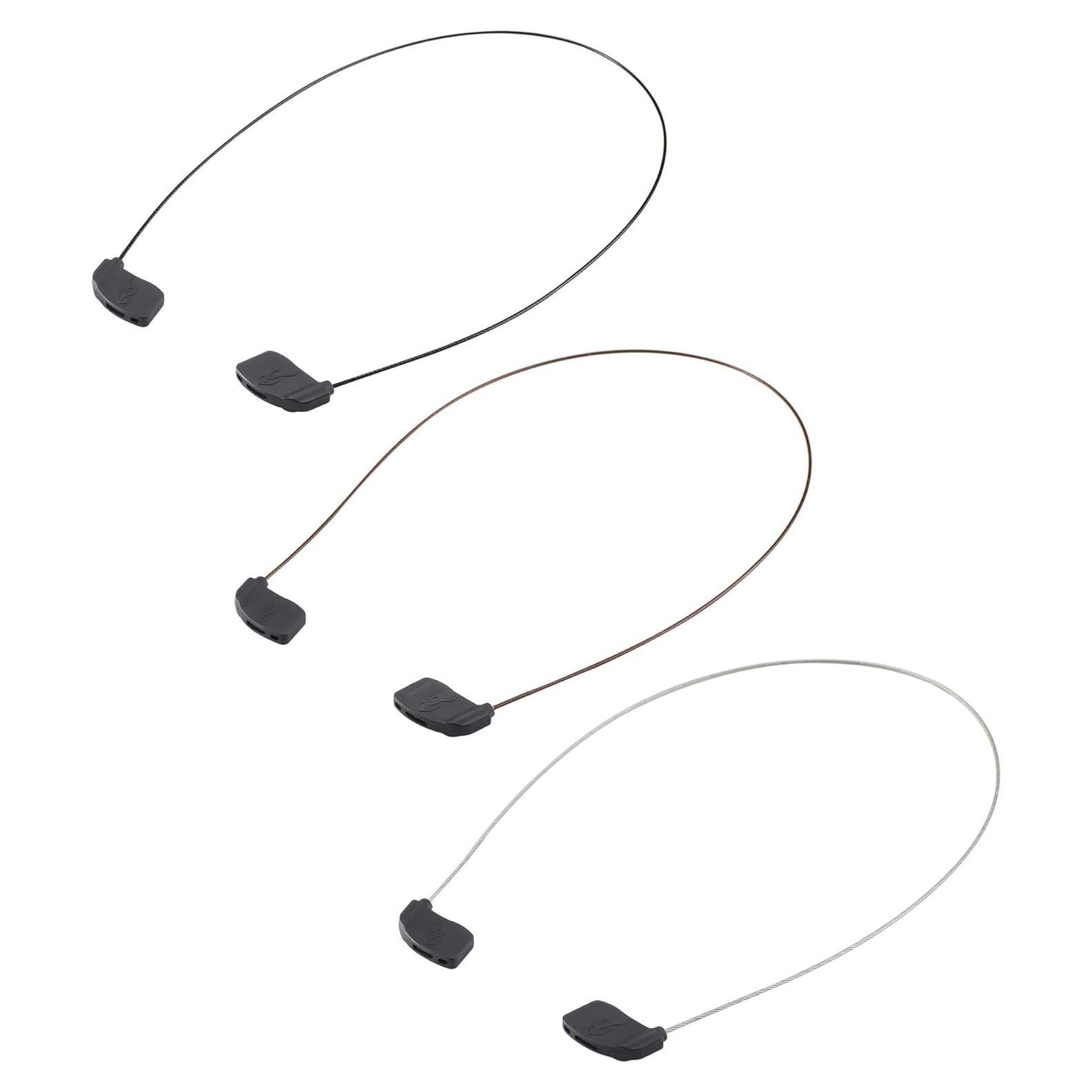 Correas para Gafas Omnful 3pcs Negro 45.72 cm Mejoradas