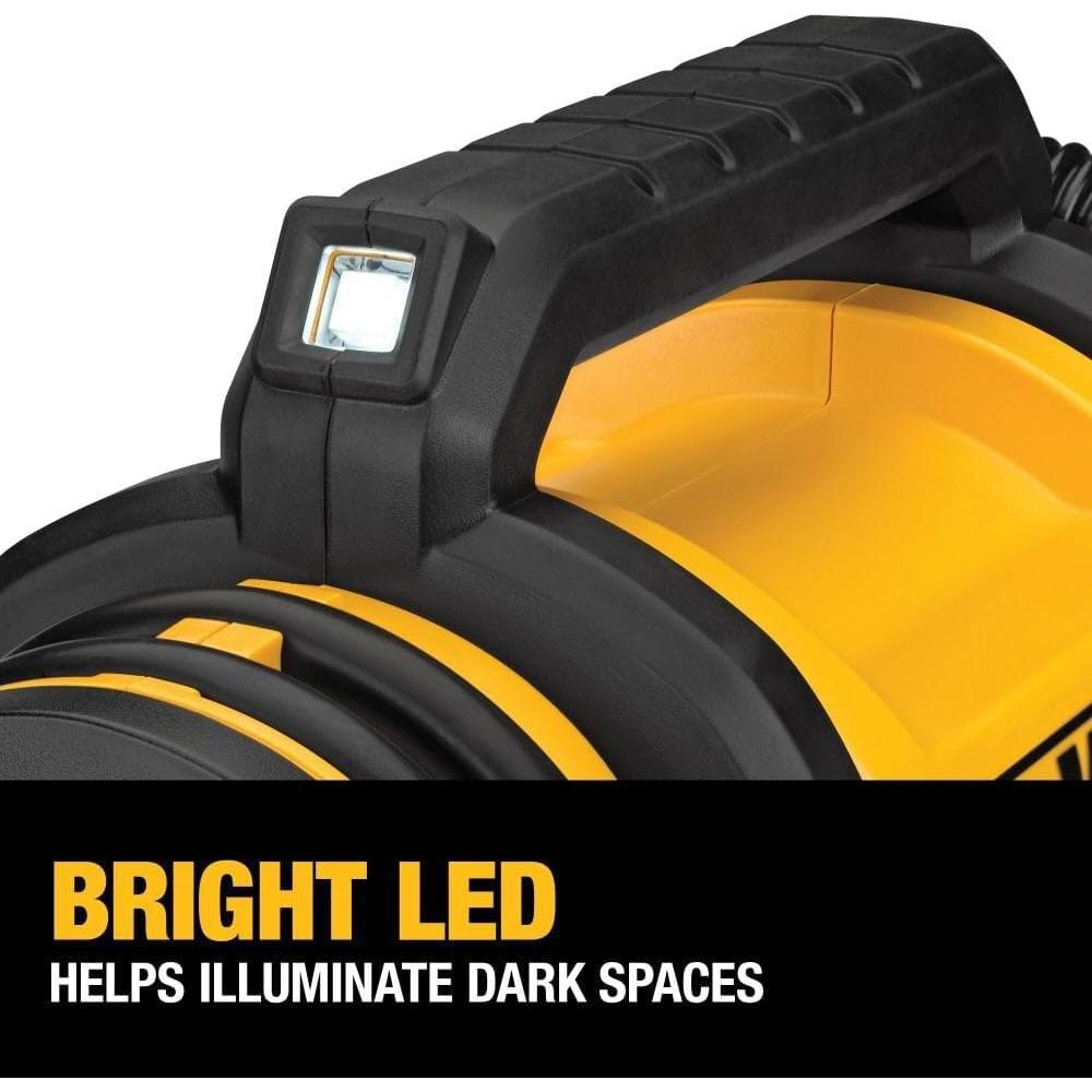 Inflador de Neumáticos DEWALT 20V MAX, Compacto y Portátil