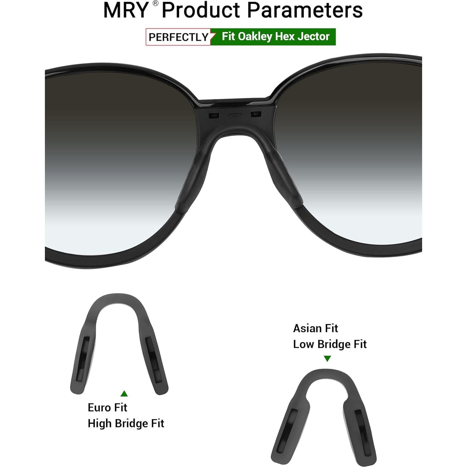 Almohadillas de Nariz Mryok para Gafas Oakley Hex Jector OX8032