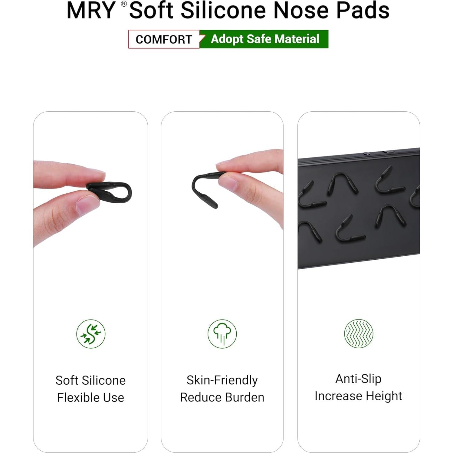 Almohadillas de Nariz Mryok para Gafas Oakley Hex Jector OX8032