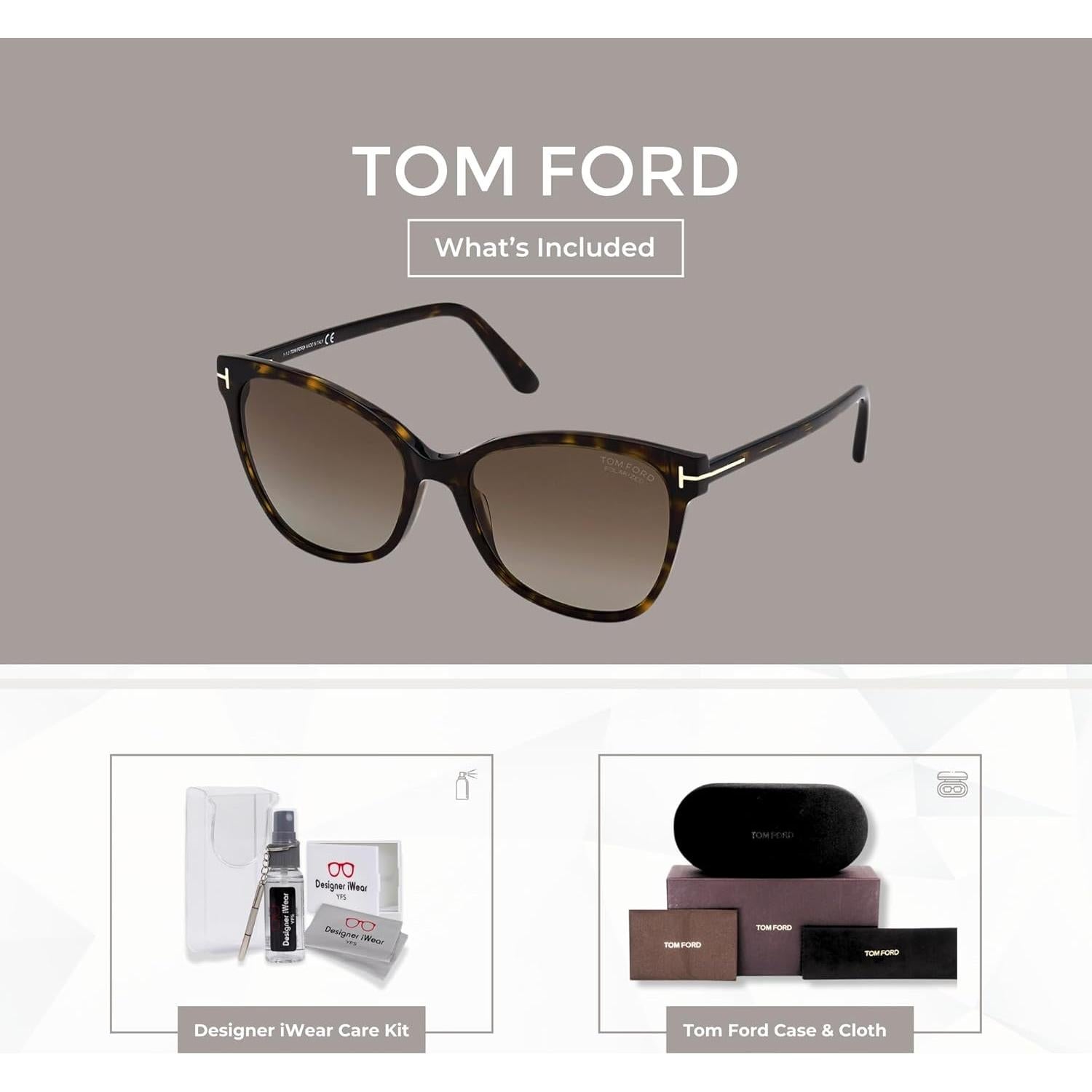 Gafas de sol Tom Ford Gia FT0844 Mujeres + Kit iWear