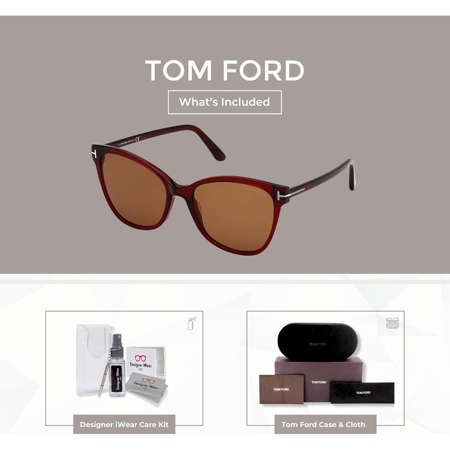 Gafas de sol Tom Ford Gia FT0844 Mujer + Kit iWear