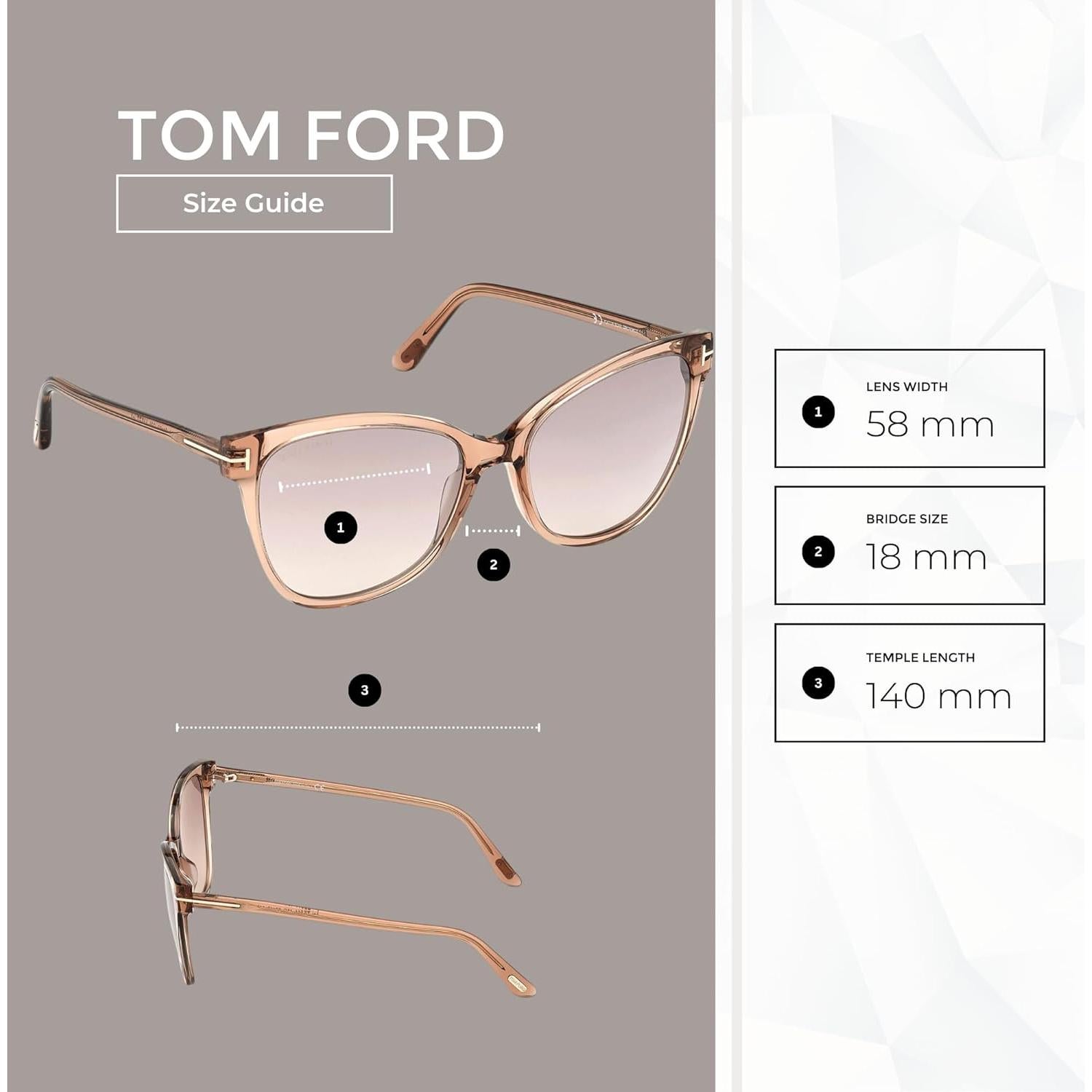 Gafas de sol Tom Ford Gia FT0844 Mujer + Kit iWear