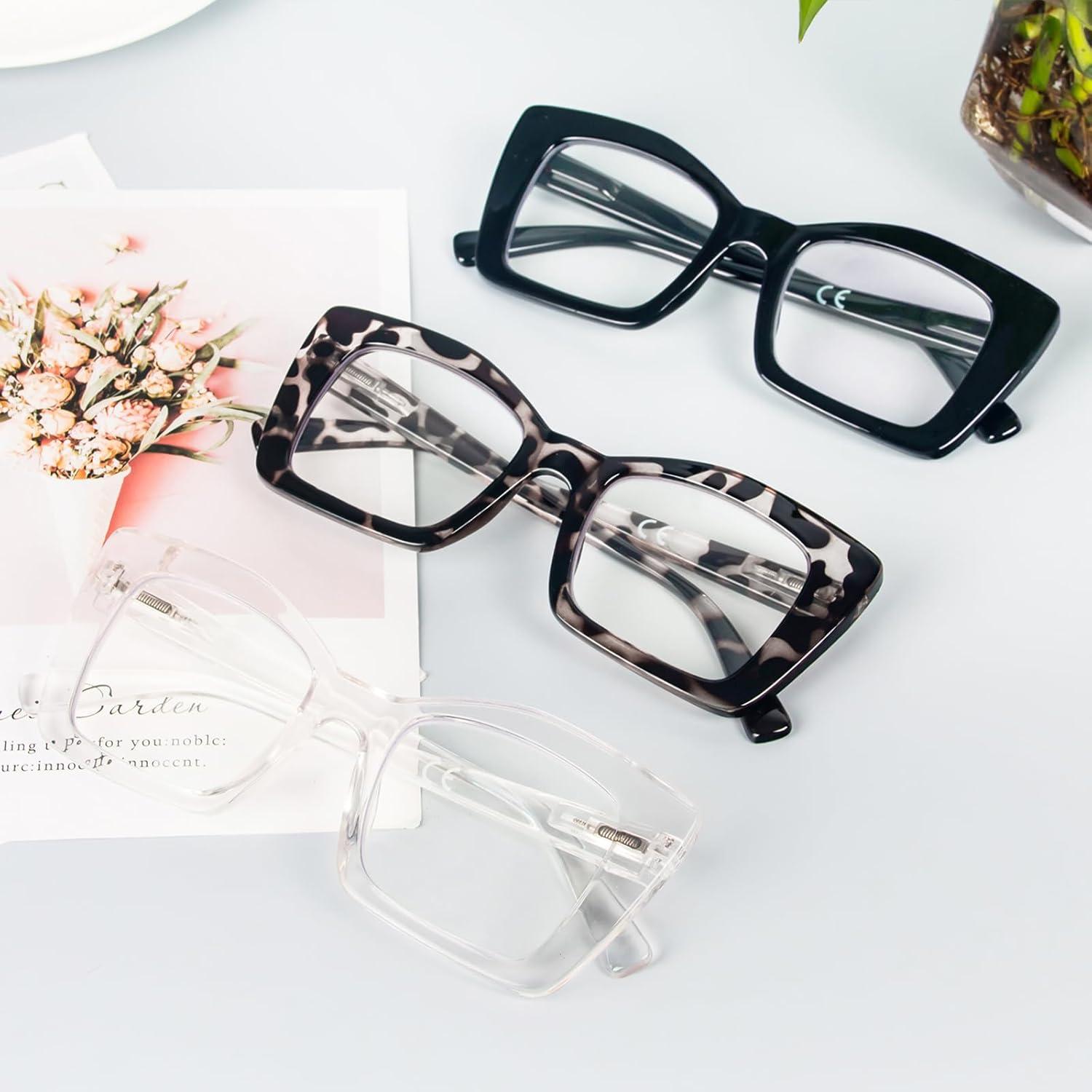 Gafas de Lectura REAVEE Estilo Oprah 2.0x Anti Luz Azul