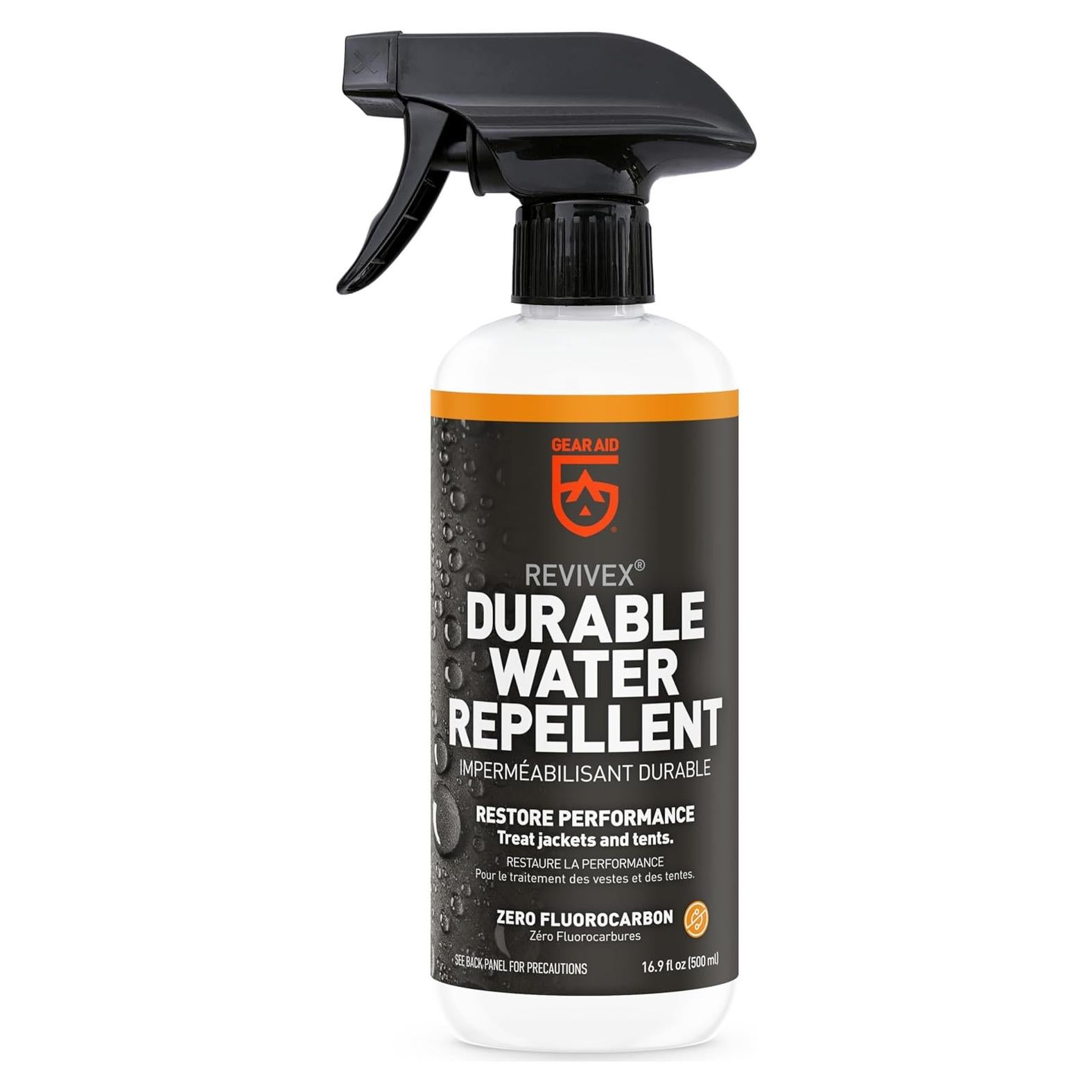 Spray Repelente de Agua Durable GEAR AID 500 ml para Ropa