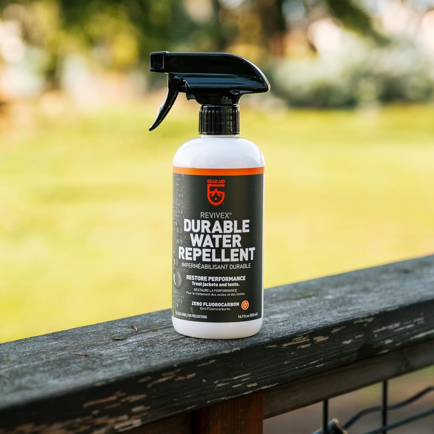 Spray Repelente de Agua Durable GEAR AID 500 ml para Ropa