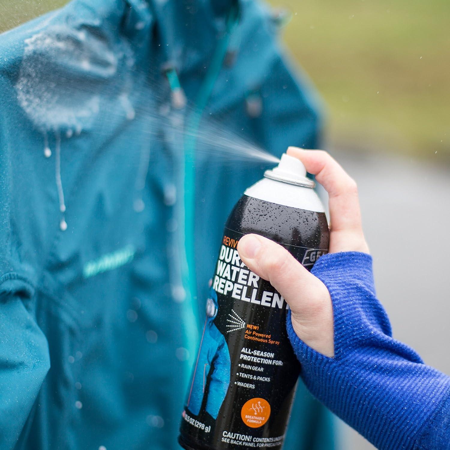 Spray Repelente de Agua Durable GEAR AID 500 ml para Ropa