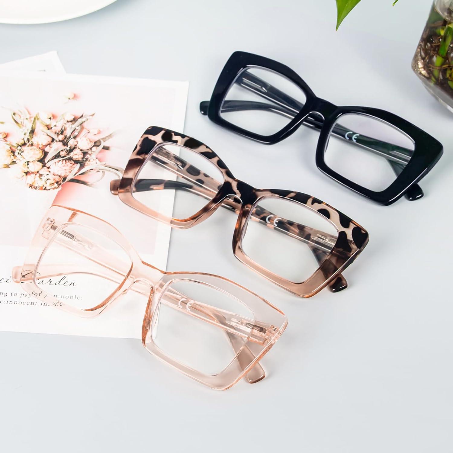 Gafas de Lectura REAVEE Estilo Oprah Anti Luz Azul 50mm