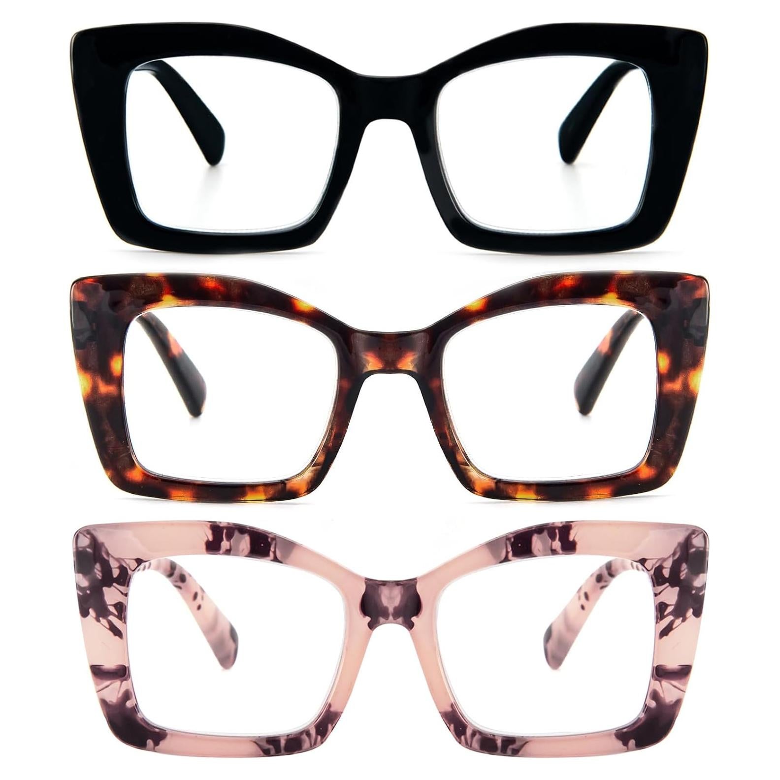 Gafas de lectura REAVEE 3.5x anti luz azul gran tamaño