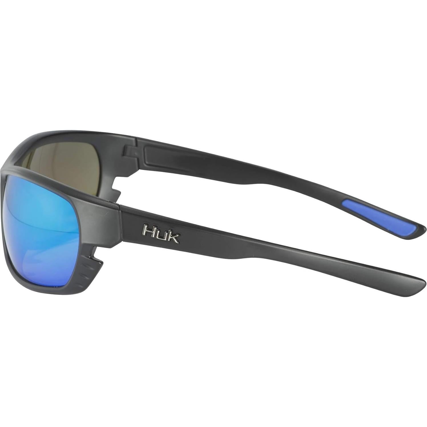 HUK Sunglasses, Polarized Lens Eyewear with Performance Frames, Fishing, Sports & Outdoors Sunglasses