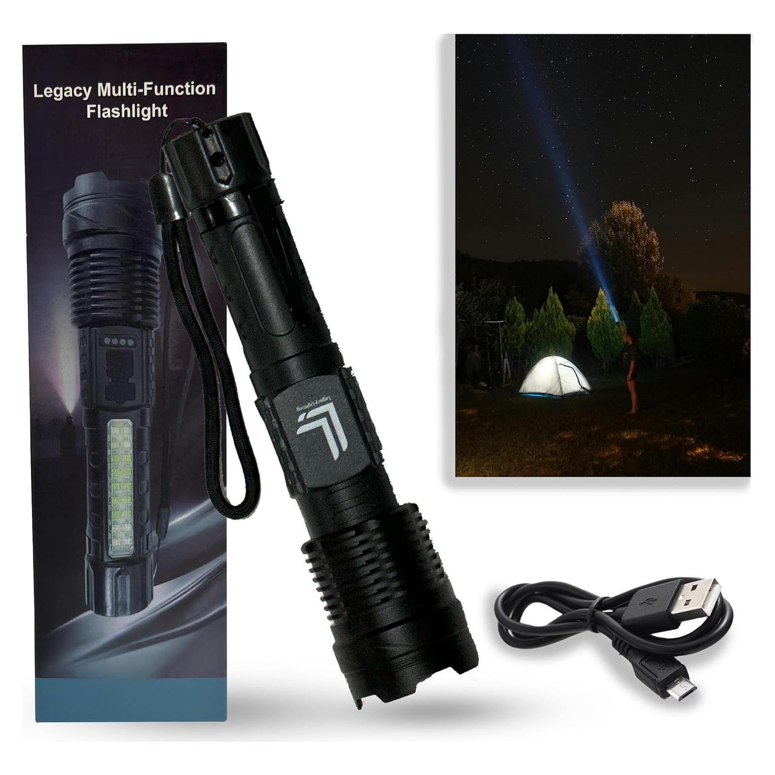 Linterna LED Recargable NL Brands A2 20,000 Lúmenes IPX7