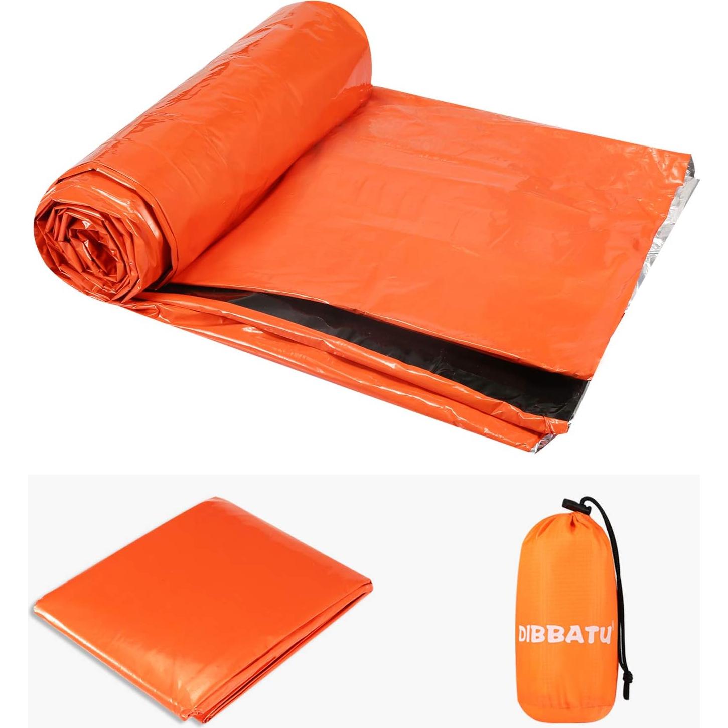 Saco de Dormir de Emergencia DIBBATU 2/4/6/8 Unidades