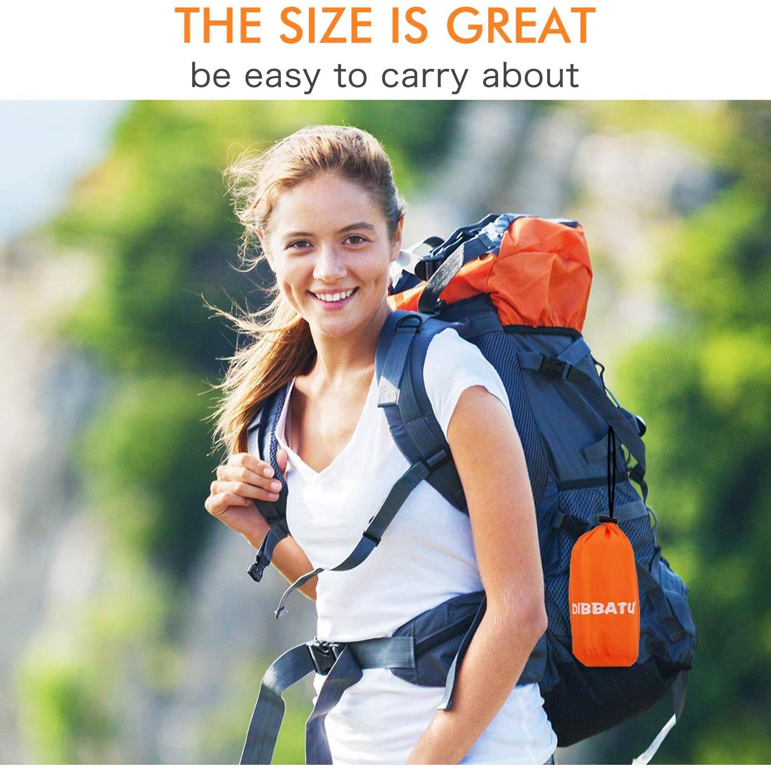 Saco de Dormir de Emergencia DIBBATU 2/4/6/8 Unidades