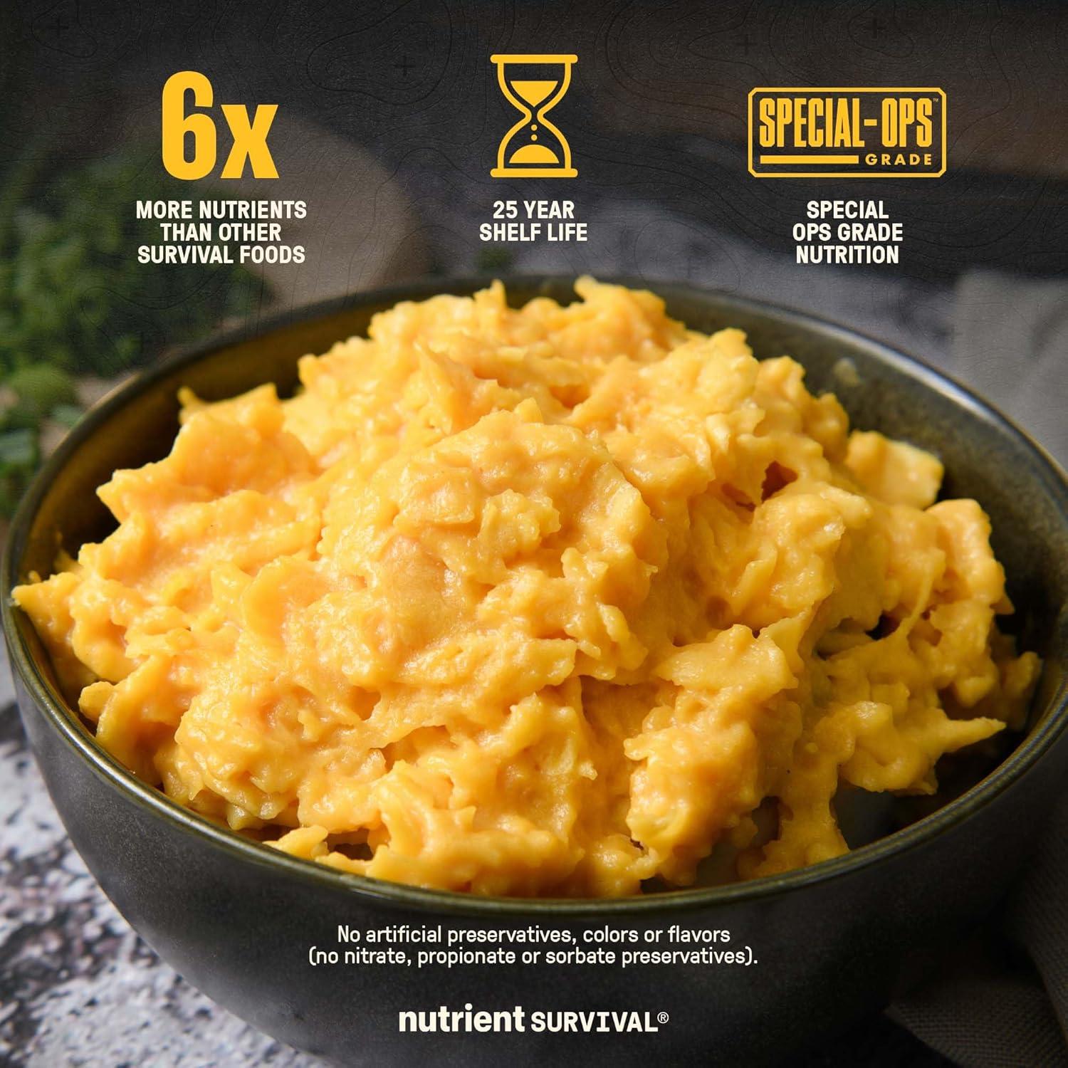 Mezcla de Huevos en Polvo Nutrient Survival 70 Huevos 33 Nutrientes