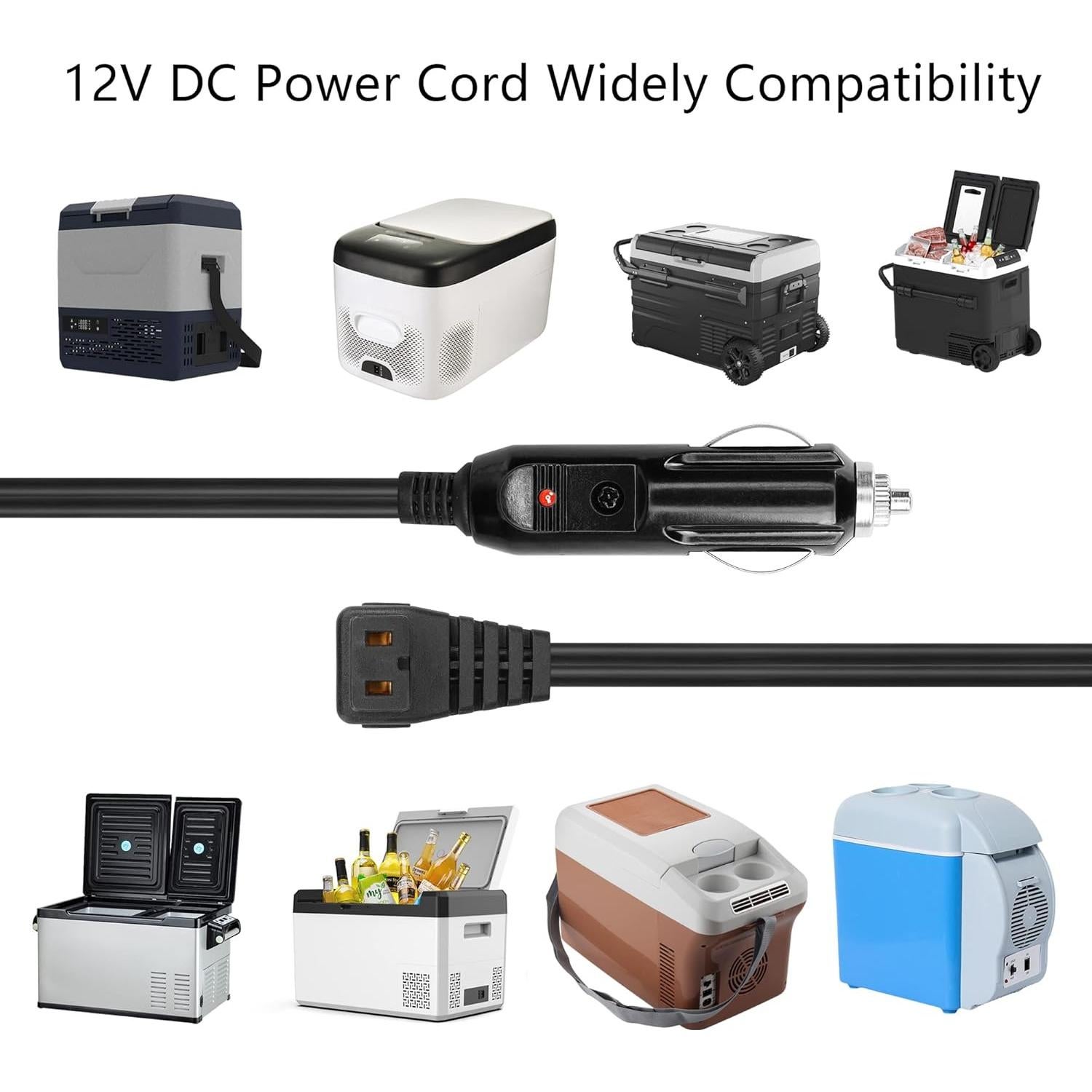 Cable de Alimentación para Refrigerador de Coche YOUCHENG 3m 12V/24V