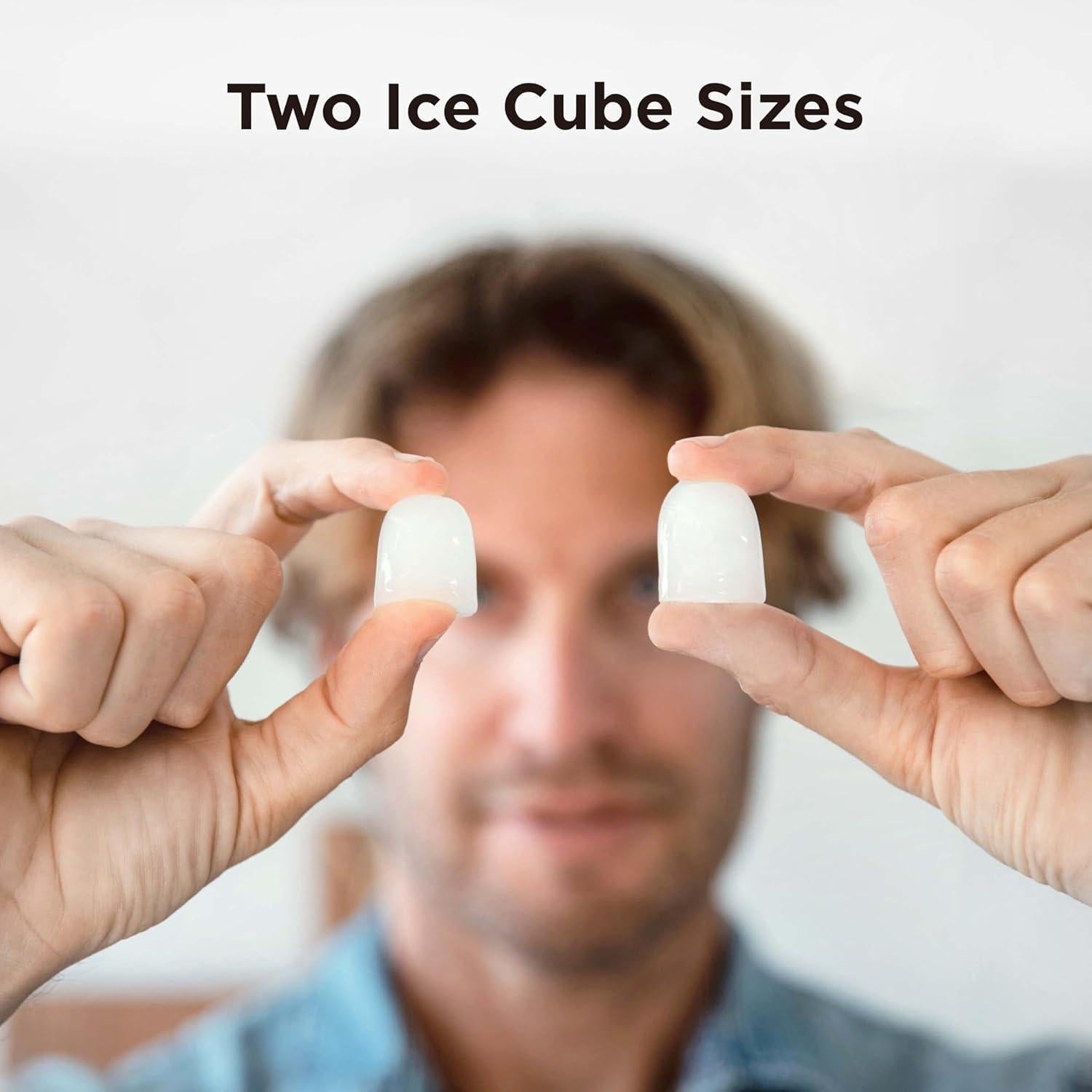 Fabricador de Hielo Silonn SLIM01B, 9 Cubos en 6 Min, 11.79 kg