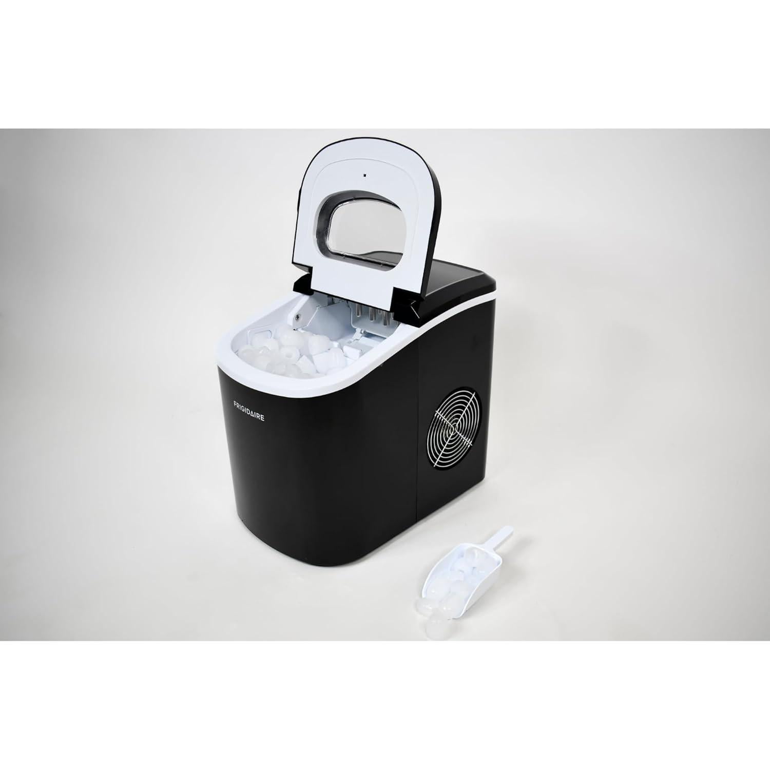 Máquina de Hielo Frigidaire EFIC101 Negra 11.79 kg Portátil