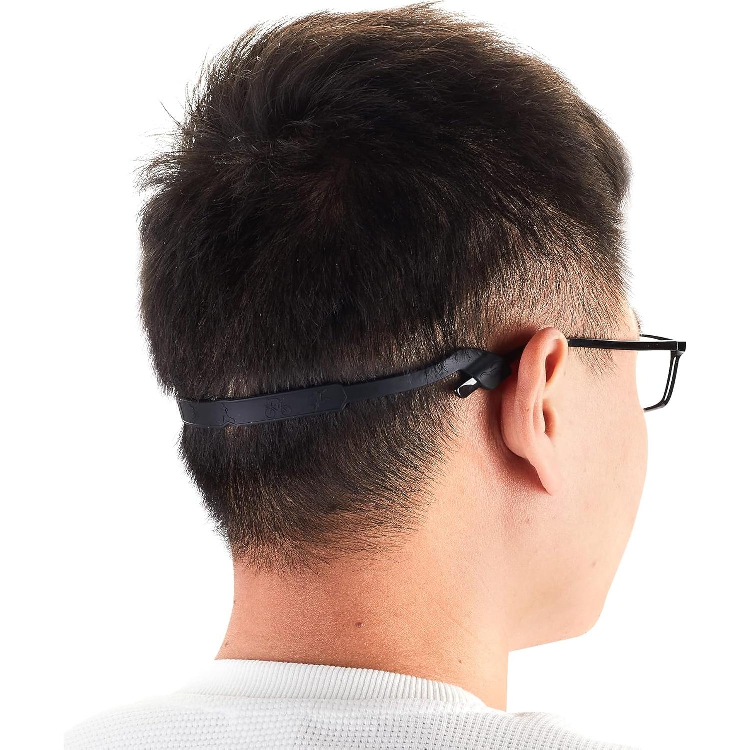 Correa para Gafas lvvfit Silicona Antideslizante 21cm 4pcs Púrpura