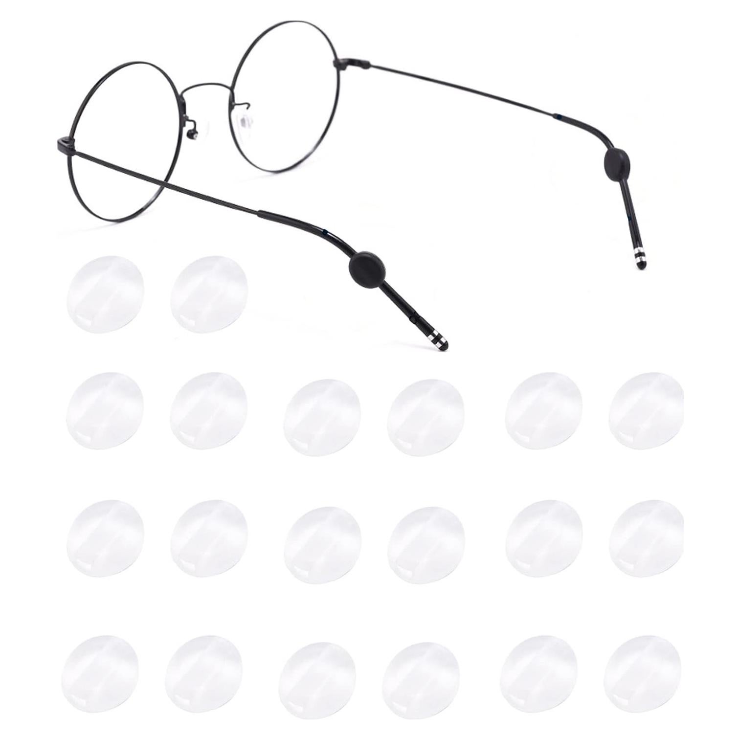 Agarraderas de Templo OPUGIT 10 Pares Silicona Transparente