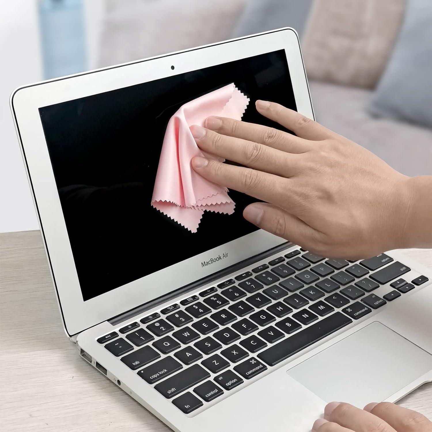 Paño de limpieza de gafas TRIUMPH VISION 12 unidades 13x15 cm Rosa