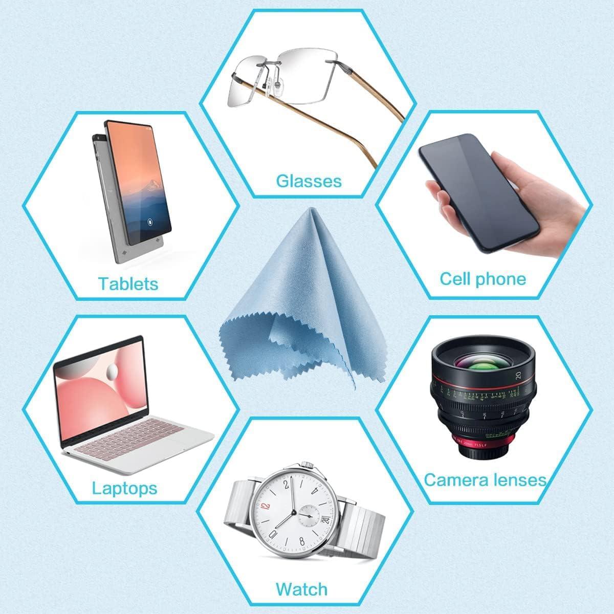 Paquete de 12 Paños de Microfibra TRIUMPH VISION 13x15 cm