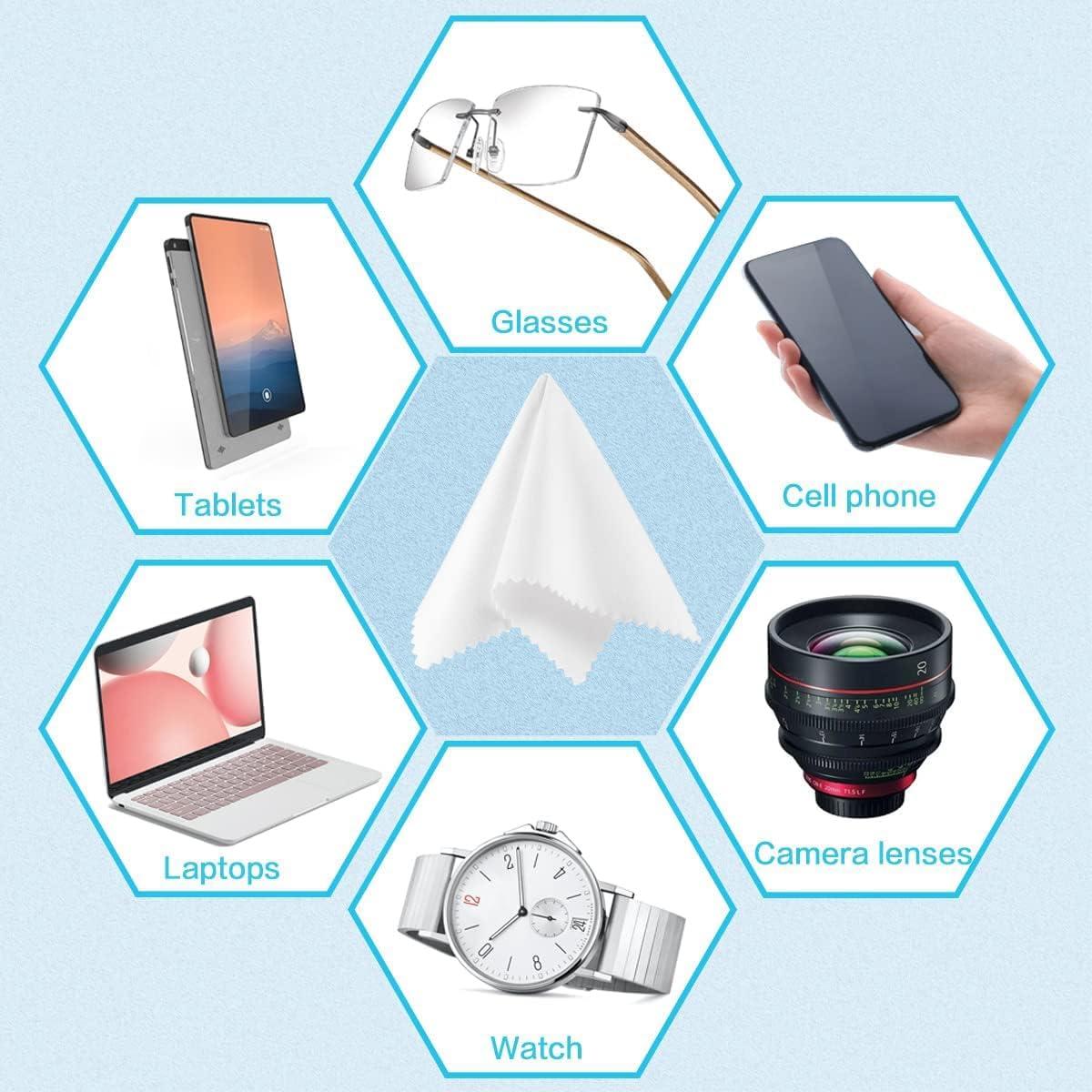 Paquete de 12 Paños de Microfibra TRIUMPH VISION 15x13 cm