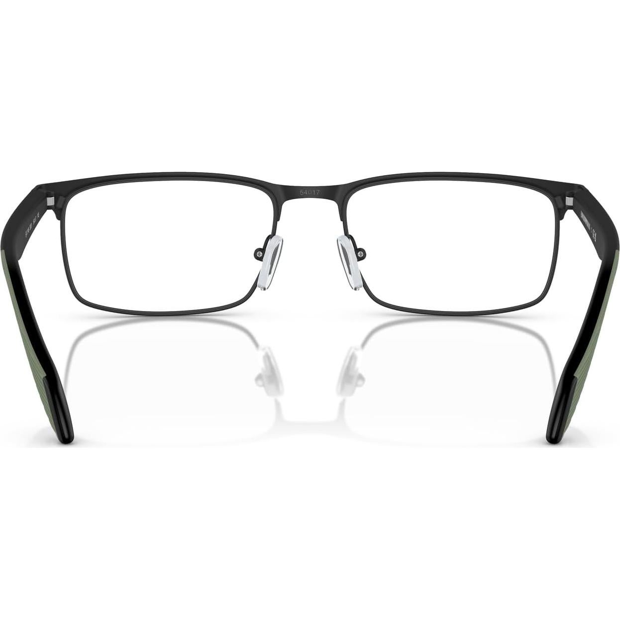 Emporio Armani Men's Ea1149 Rectangular Prescription Eyewear Frames