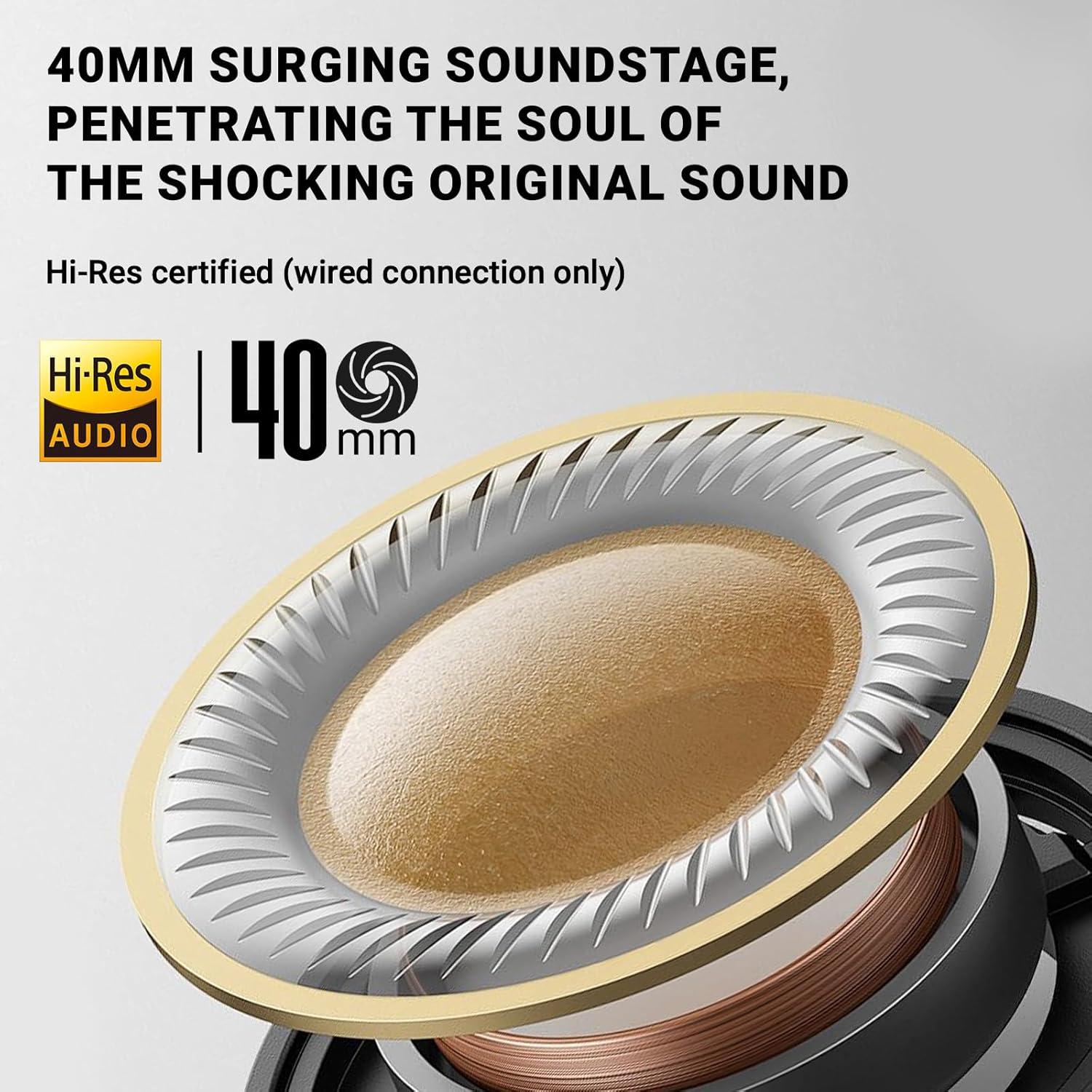 Auriculares Inalámbricos Edifier V80 con ANC y 45H de Batería