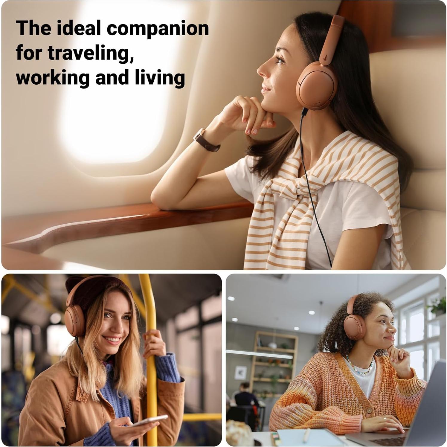 Auriculares Inalámbricos Edifier V80 con ANC y 45H de Batería