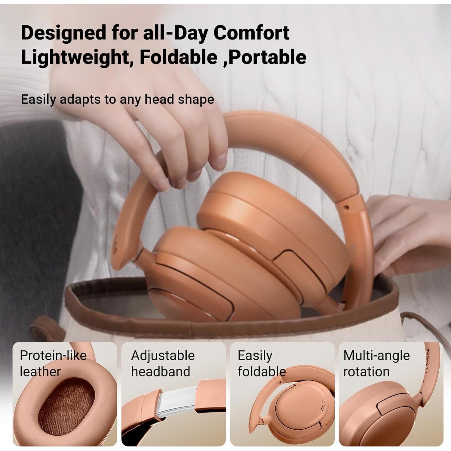 Auriculares Inalámbricos Edifier V80 con ANC y 45H de Batería