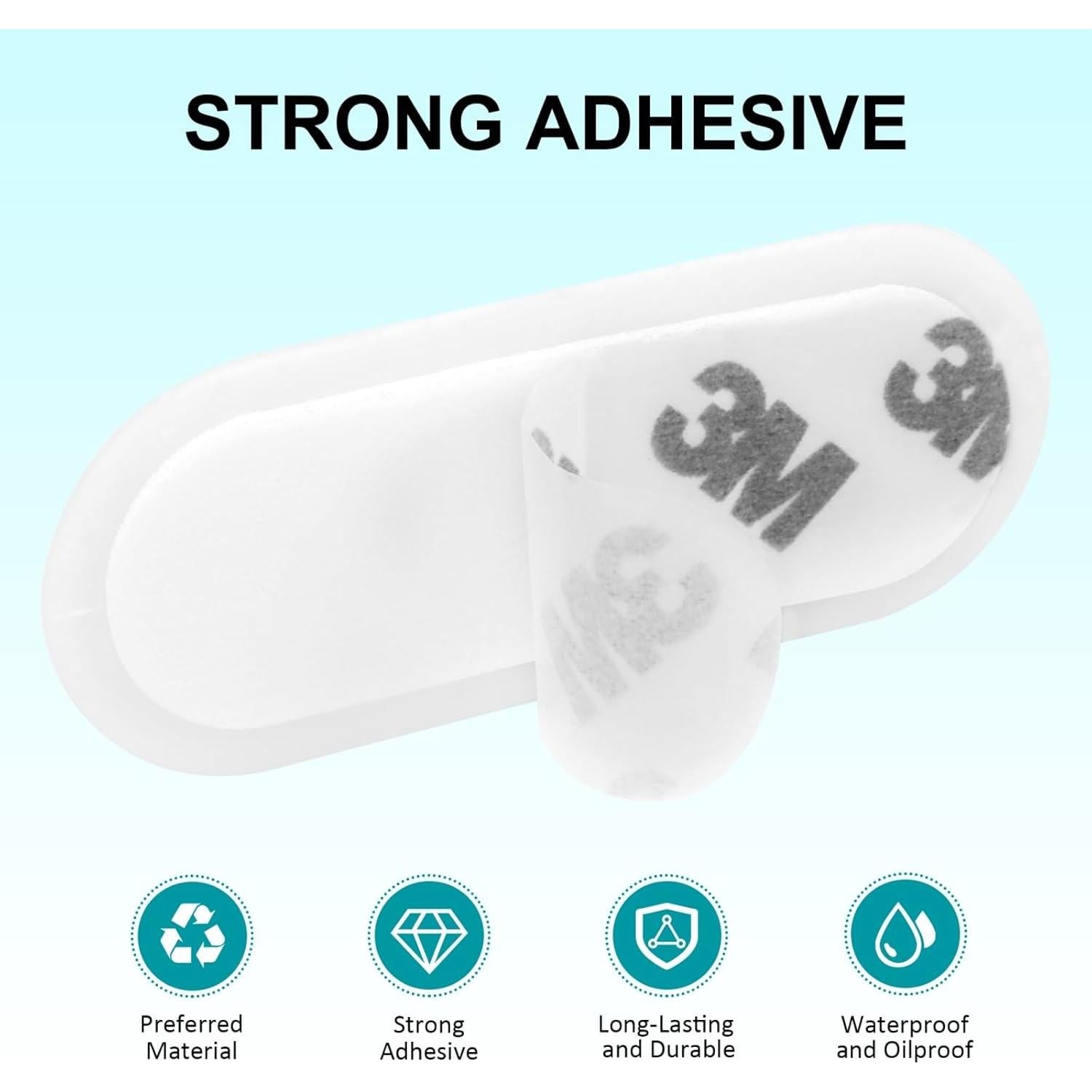 Organizador de Cables WDBmla 16 Pack Blanco Ajustable