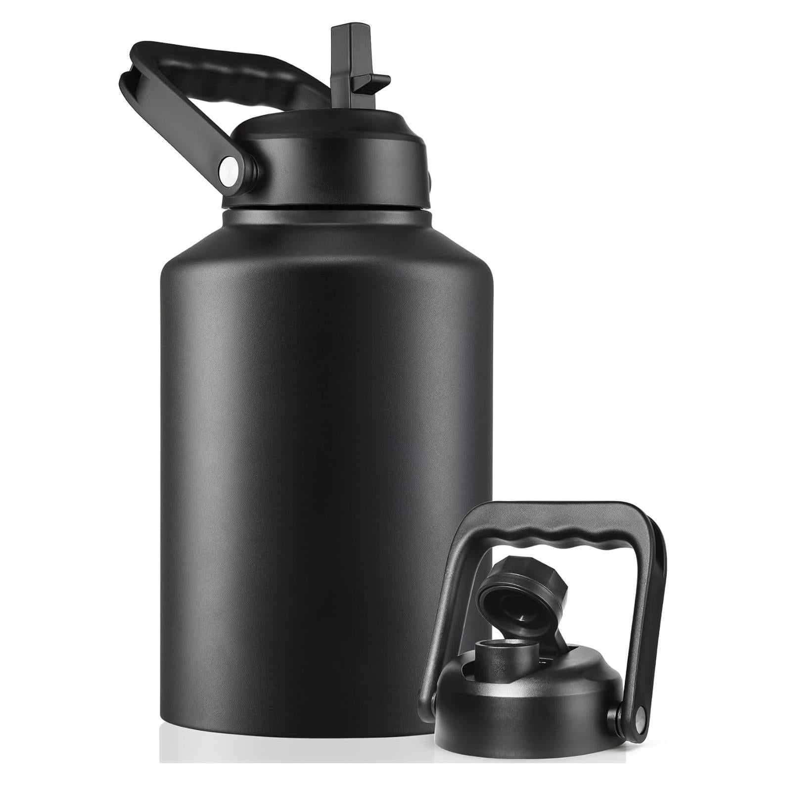 Botella de Agua Aislada EALGRO 3.78L con Pajilla y Asa