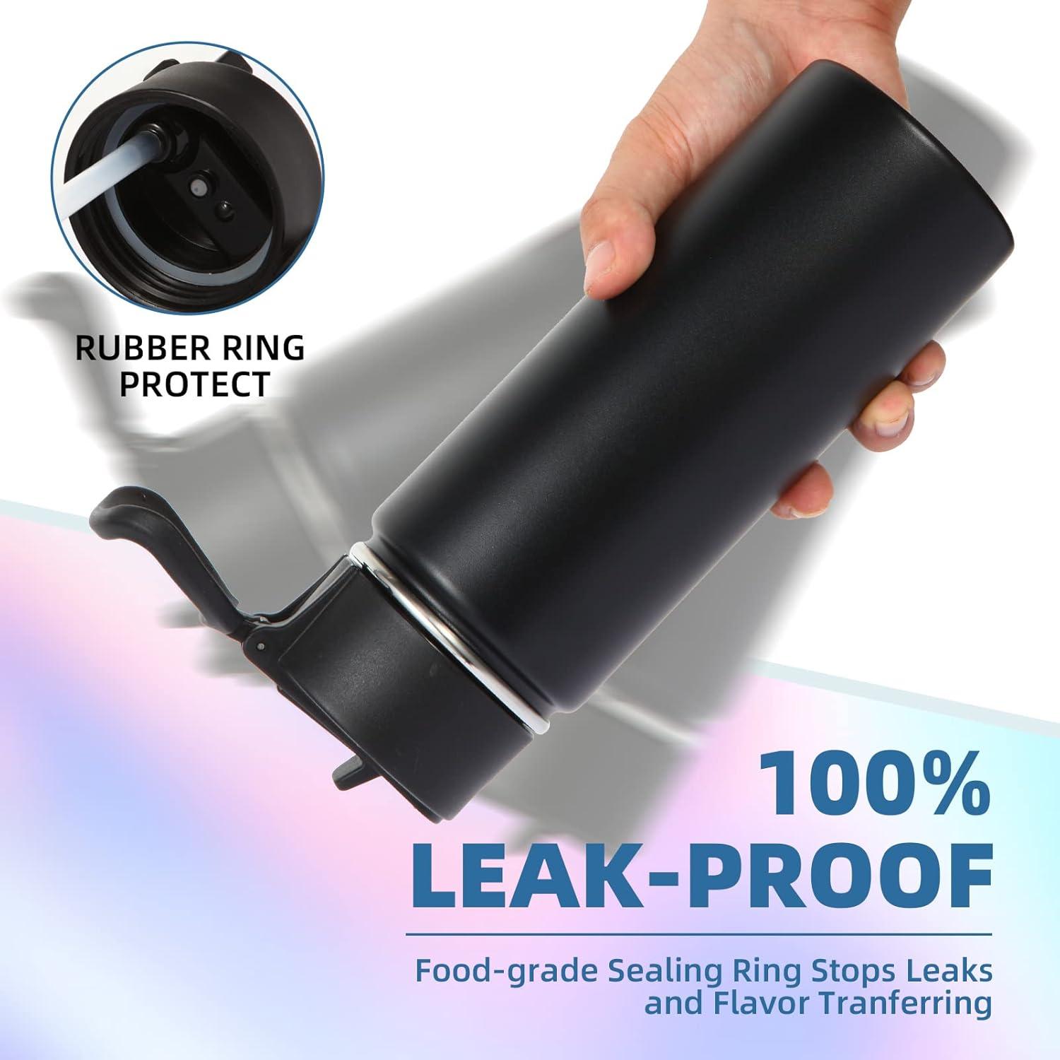 Botella de Agua Volhoply 8 Piezas Acero Inoxidable 0.5L