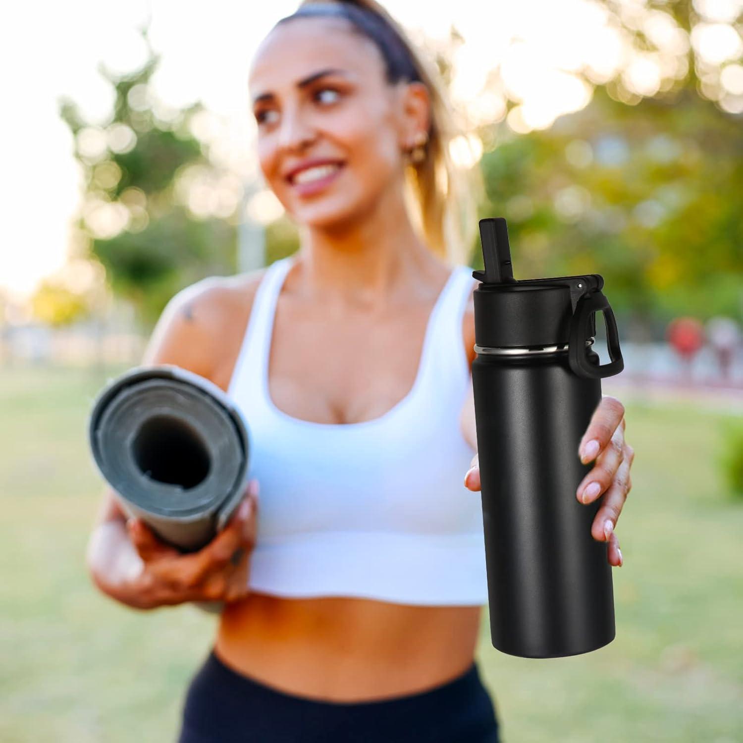 Botella de Agua Volhoply 8 Piezas Acero Inoxidable 0.5L