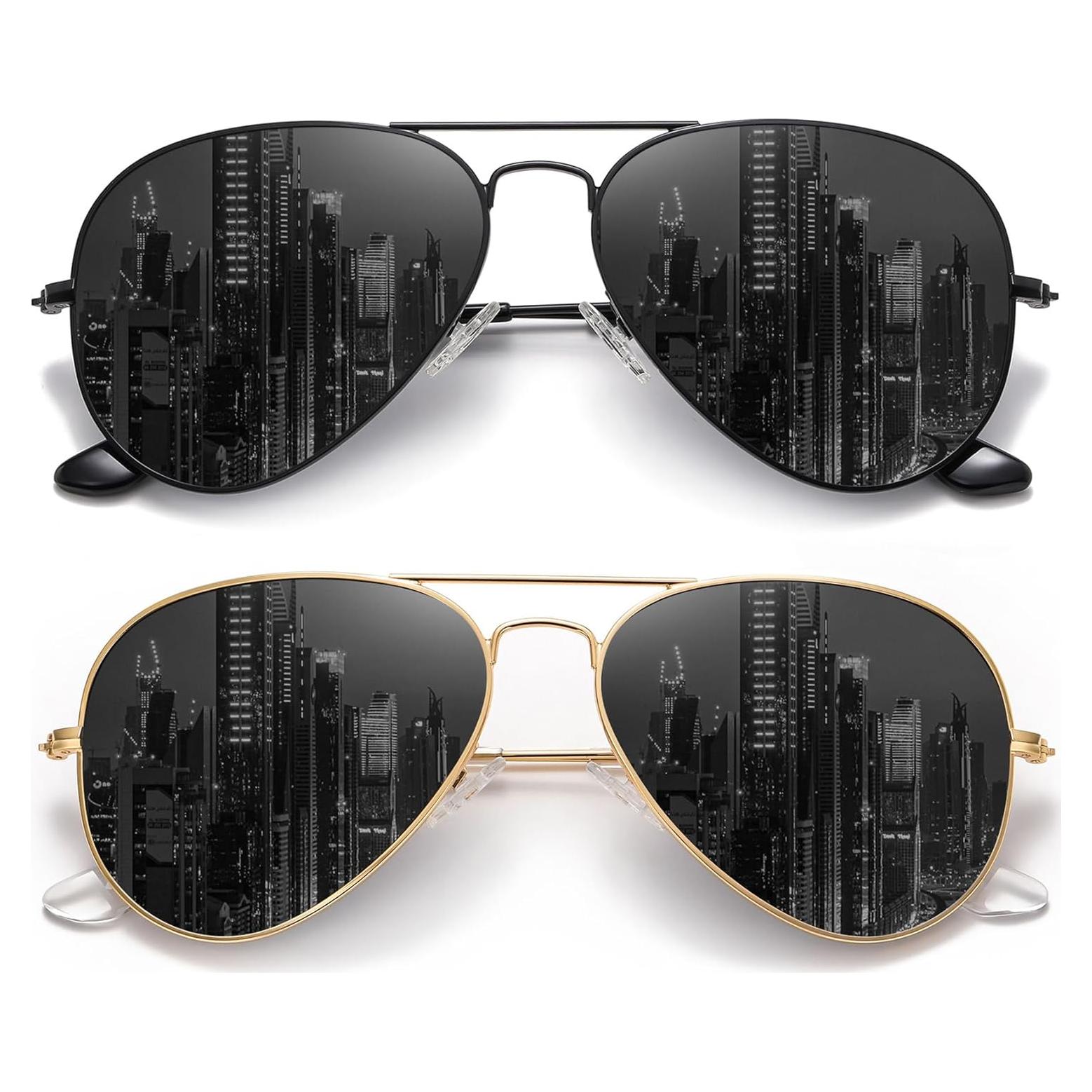 Gafas de sol MEETSUN Aviador Polarizadas UV400 Unisex