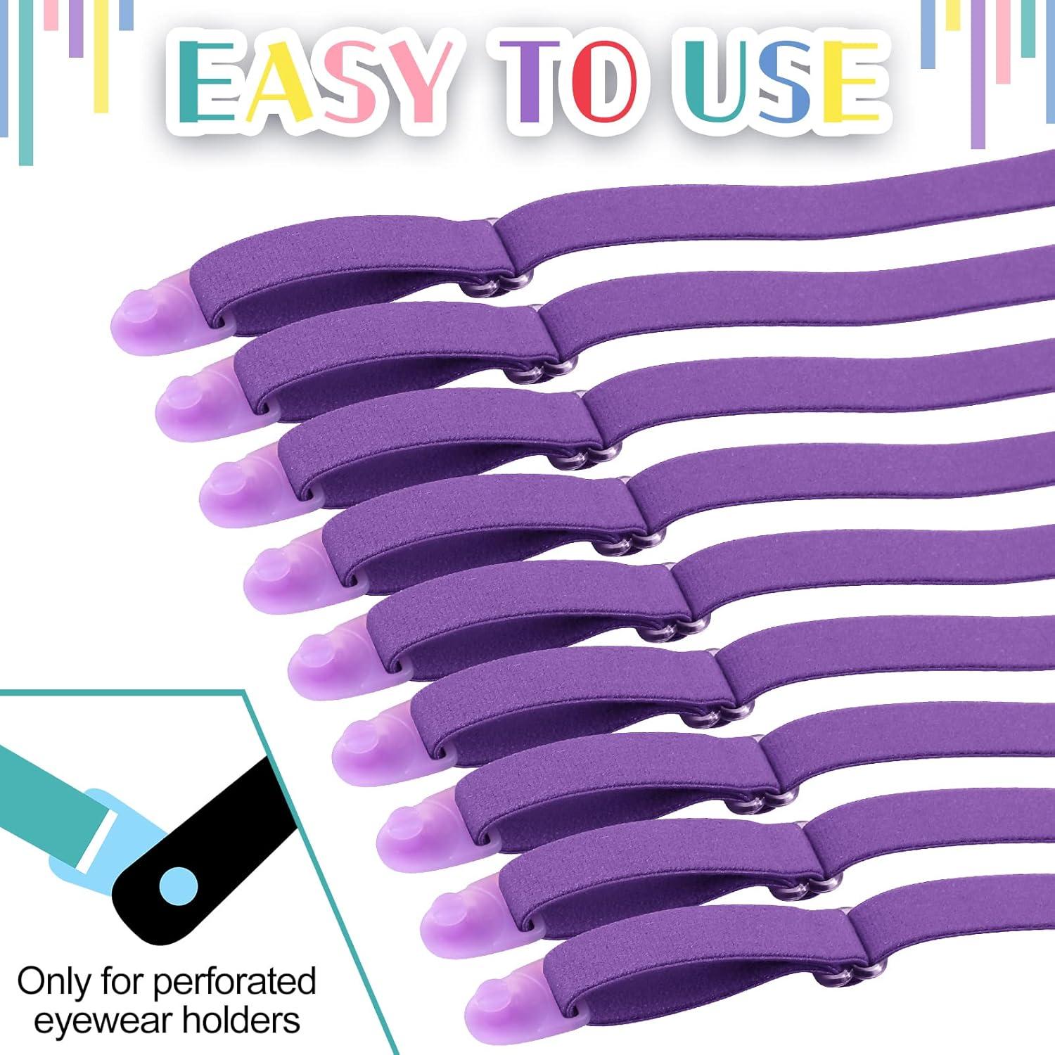 Correa de Gafas para Niños 9 Pcs Ajustable Antideslizante