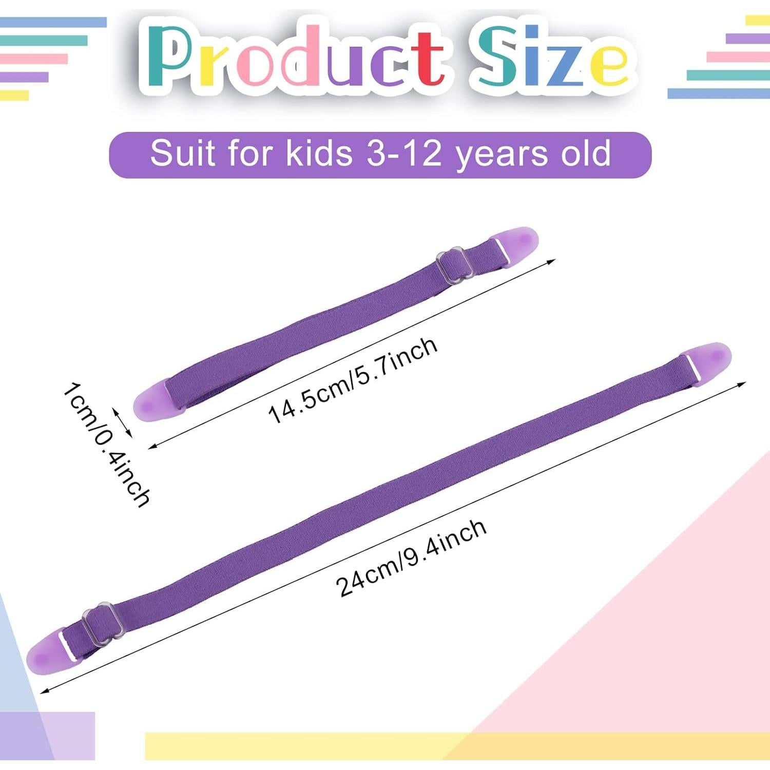 Correa para Gafas Niños 9 Pcs Ajustable Antideslizante