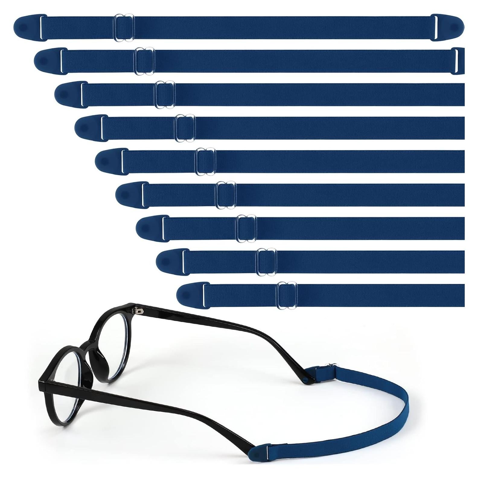 Correa para Gafas Niños Oudain 9 Pcs Ajustable Antideslizante