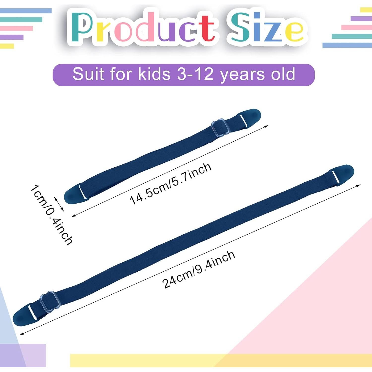 Correa para Gafas Niños Oudain 9 Pcs Ajustable Antideslizante