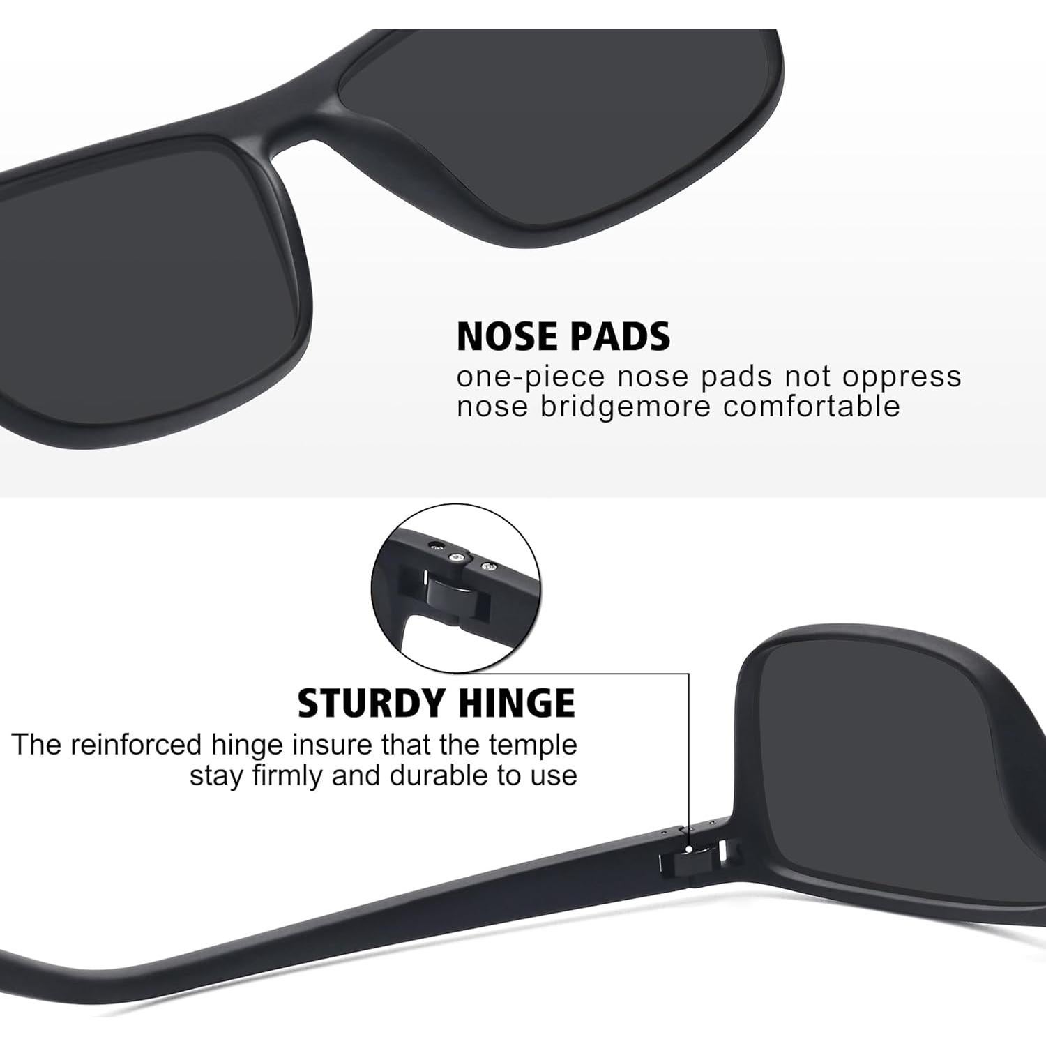 Gafas de sol polarizadas STORYCOAST unisex UV400 deportivas