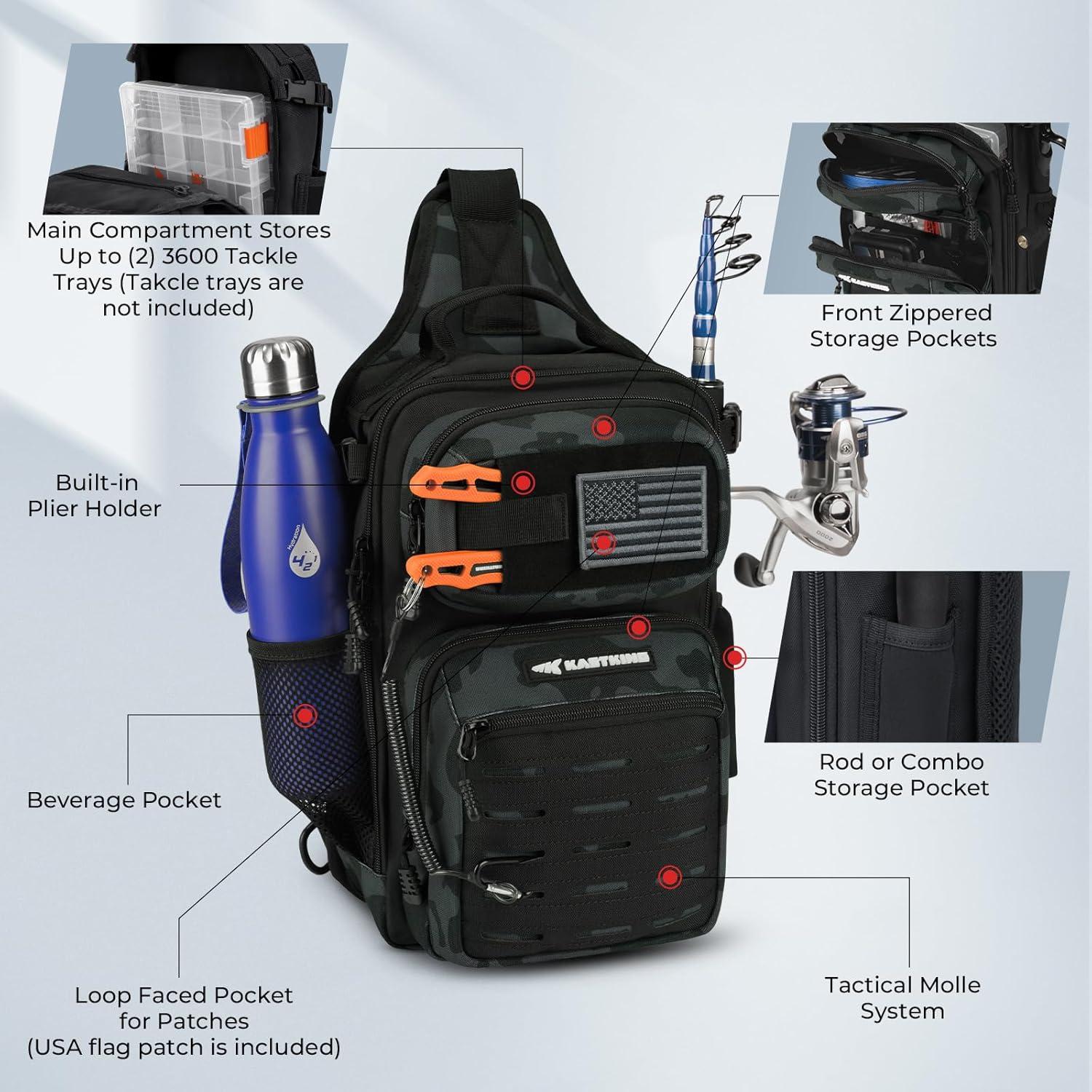 Mochila de Pesca KastKing BlowBak - Ligera y Versátil