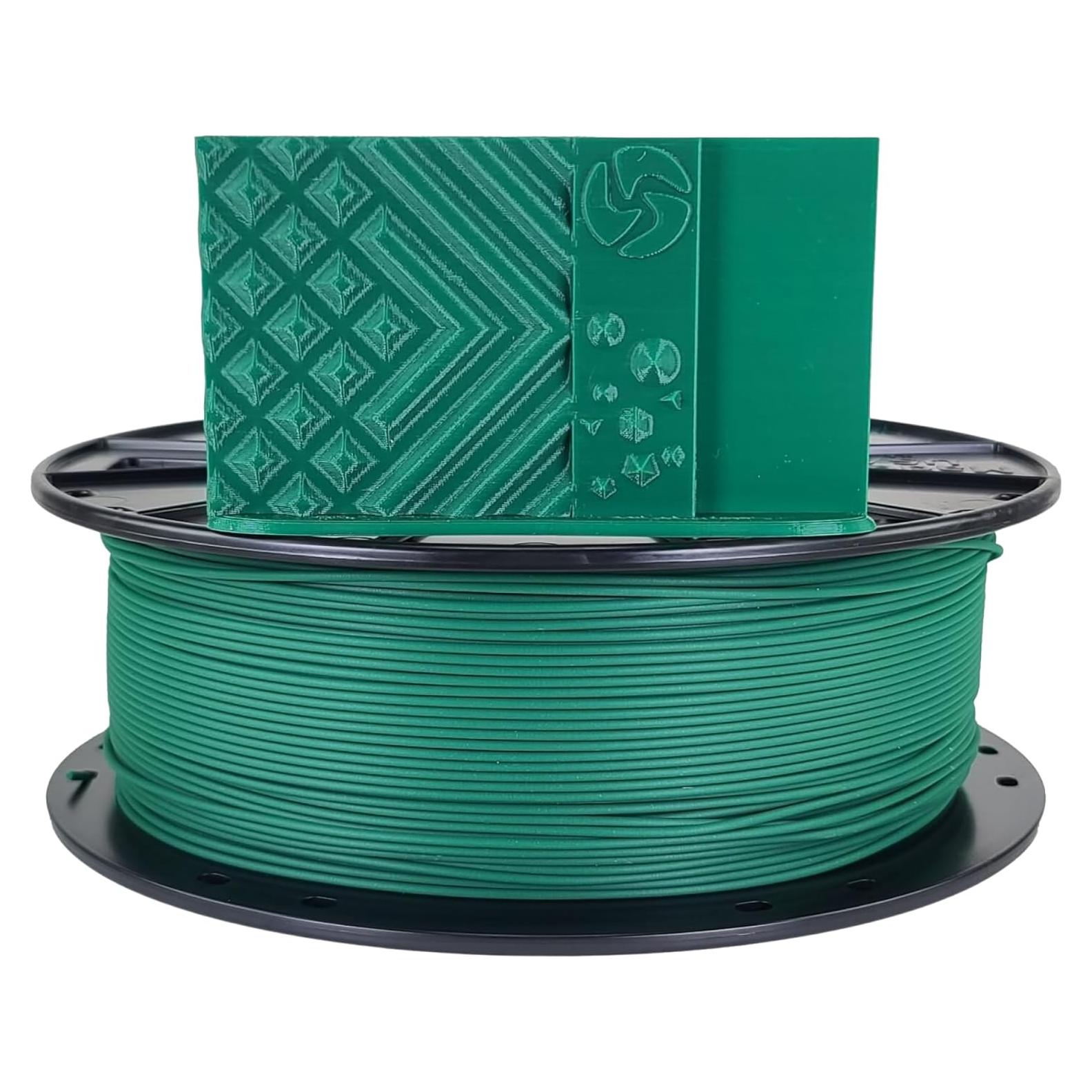 Filamento 3D-Fuel Tough Pro PLA+ 1.75mm 1kg Verde Bosque