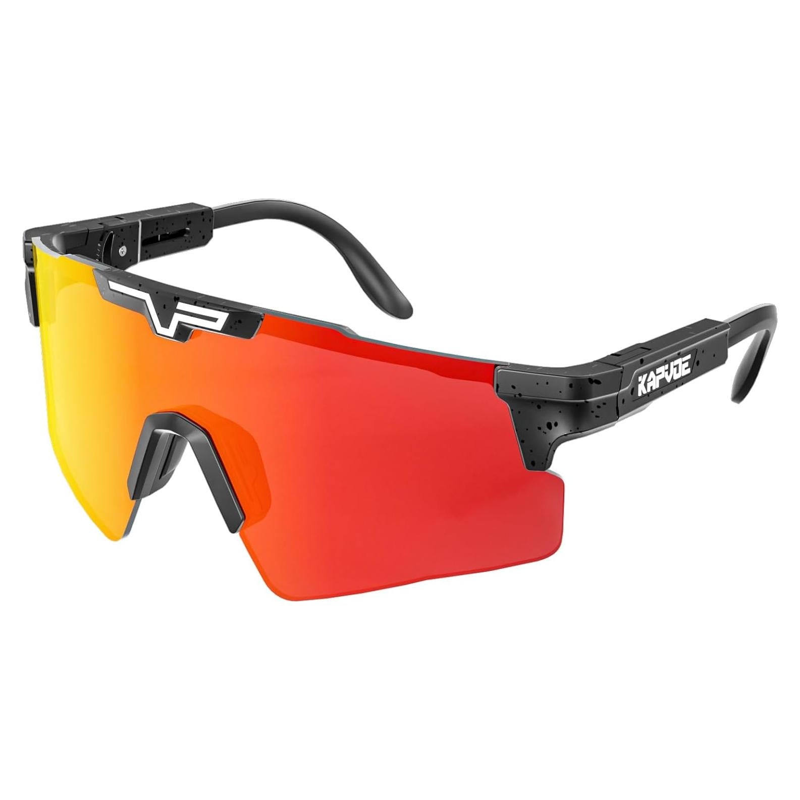 Gafas de Ciclismo KAPVOE Polarizadas UV400 Ajustables