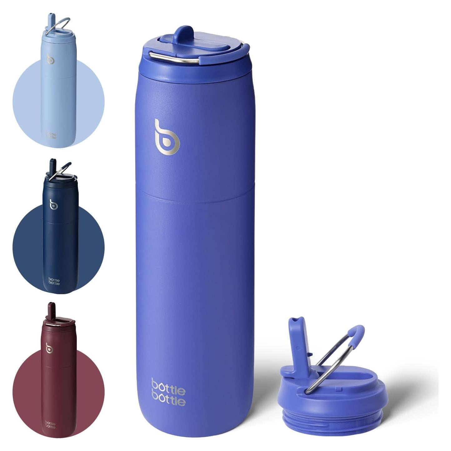 Botella de Acero Inoxidable BOTELLA BOTELLA 0.91L con Pajilla