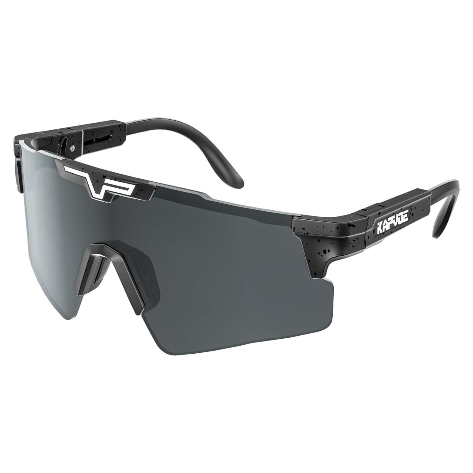 Gafas de Ciclismo KAPVOE UV400 Polarizadas Ajustables