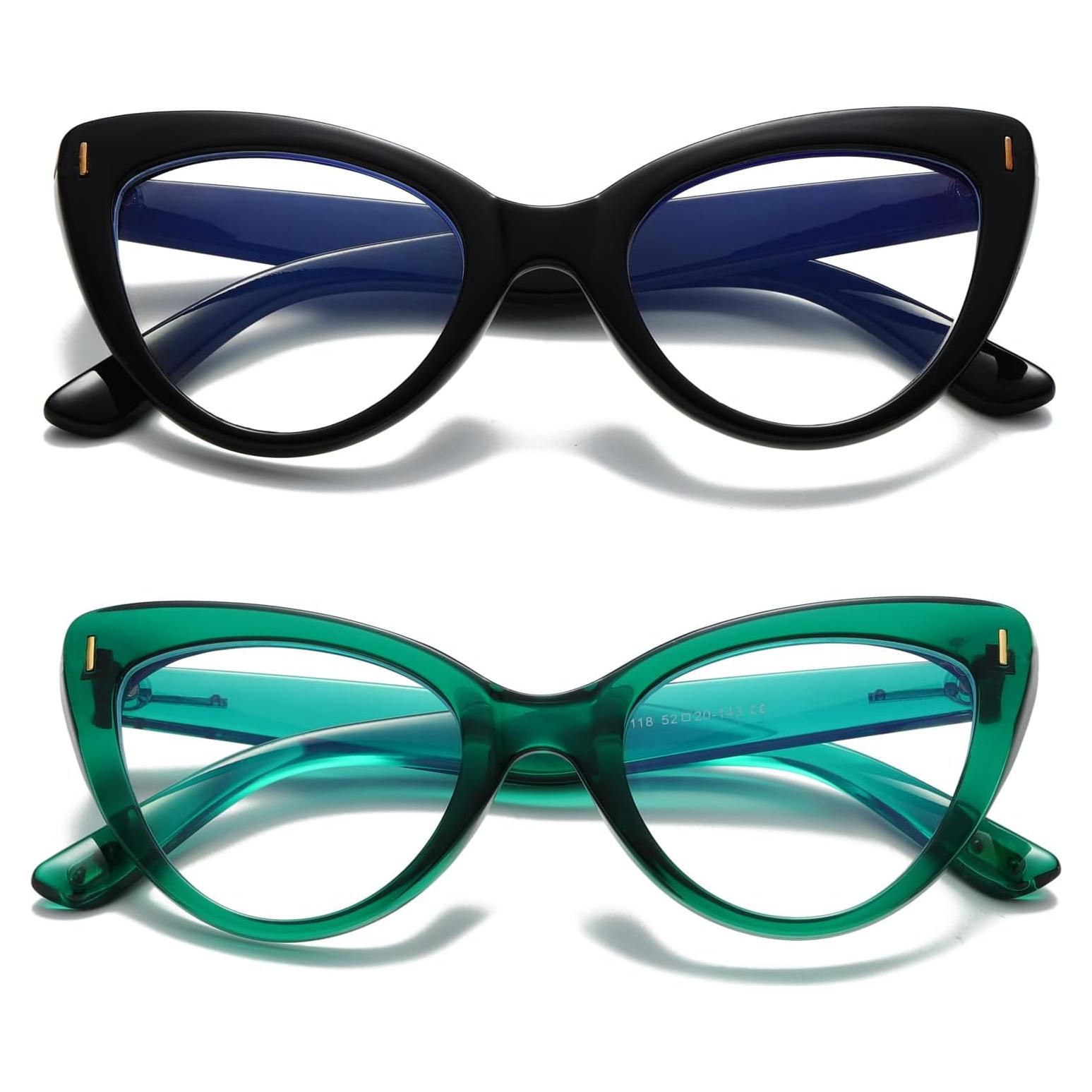 Gafas de Ojo de Gato Anti Luz Azul Hubeye para Mujeres