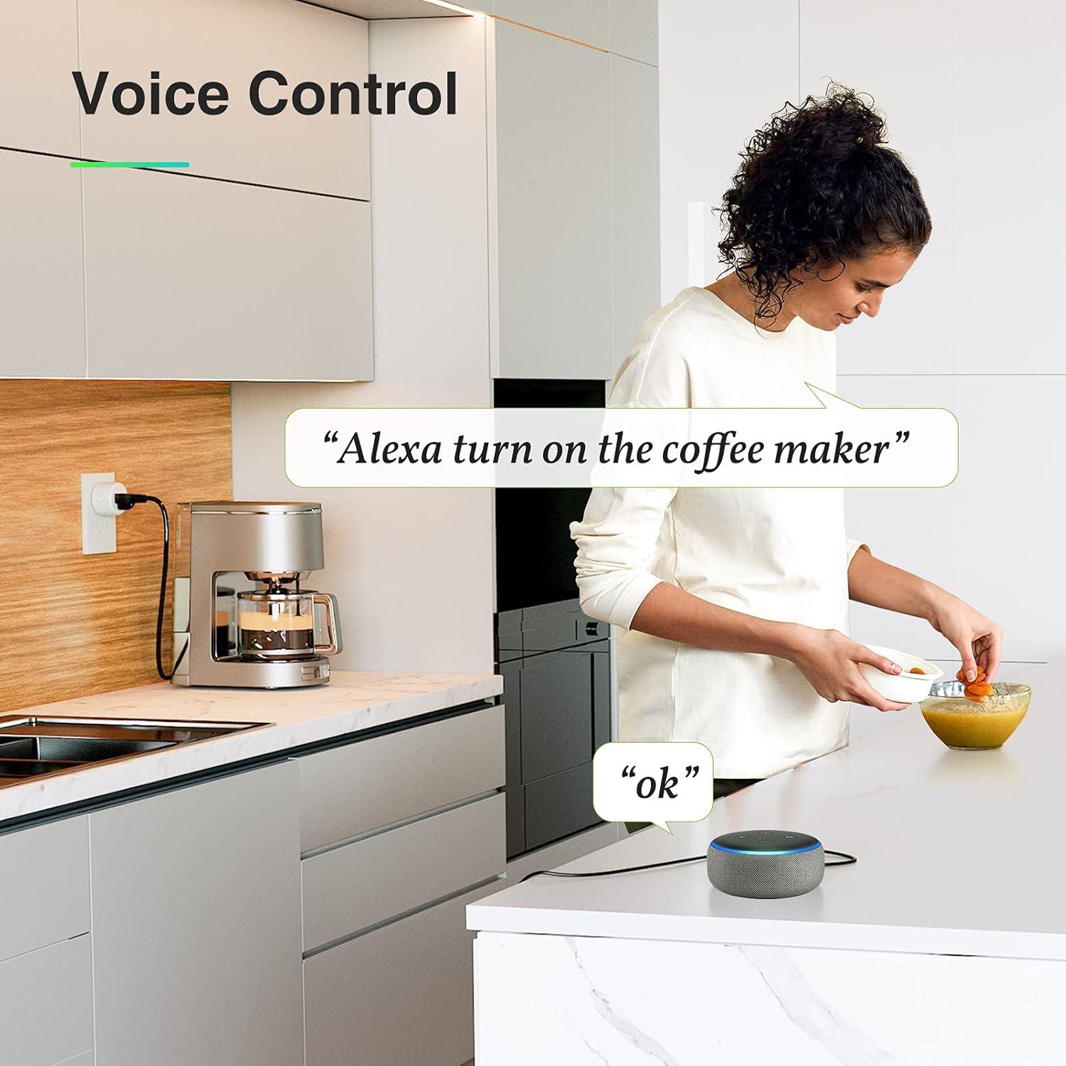 Enchufe Inteligente Beantech WiFi 4 Piezas Control por Voz