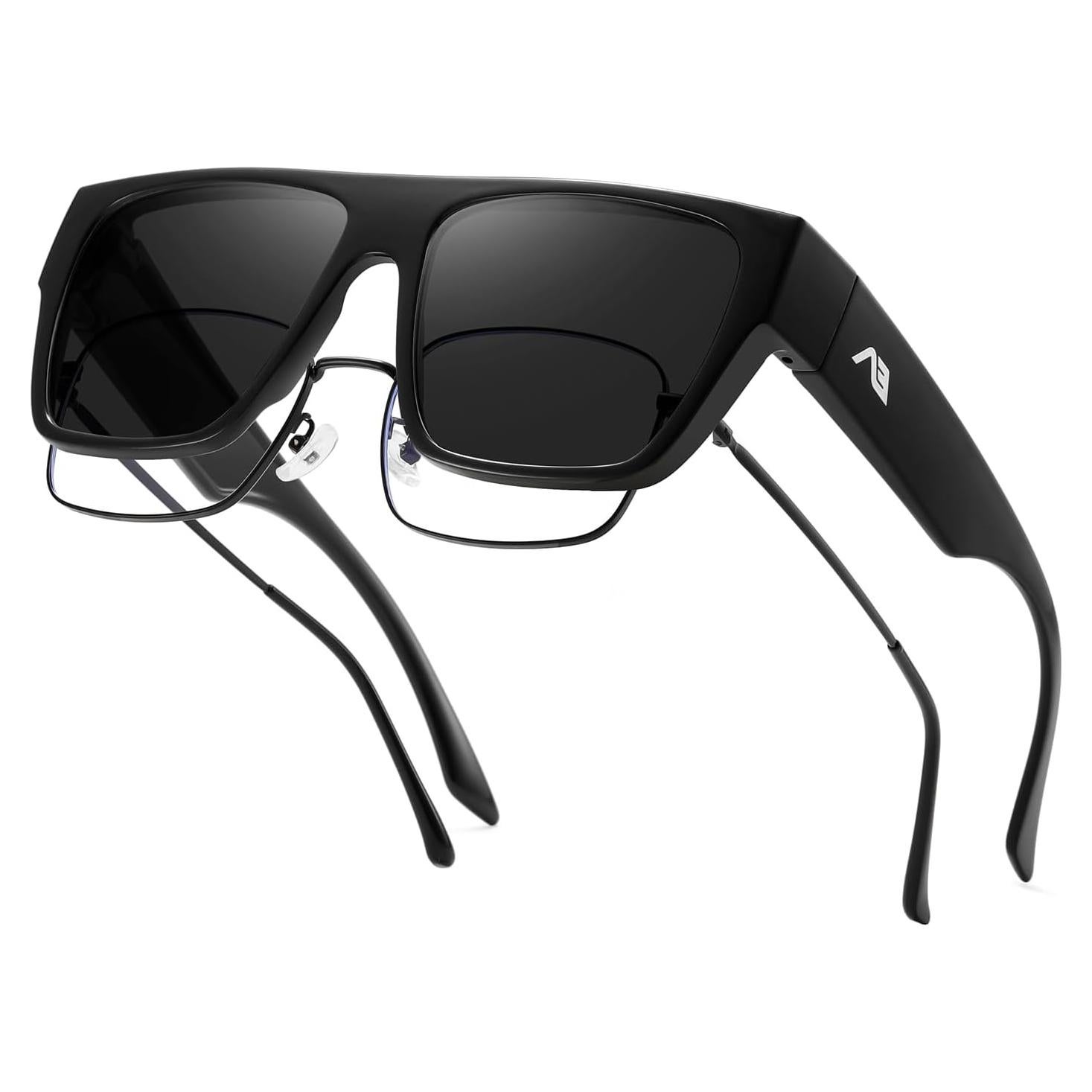 Gafas de sol KIMORN Fit Over UV400 polarizadas para hombres y mujeres