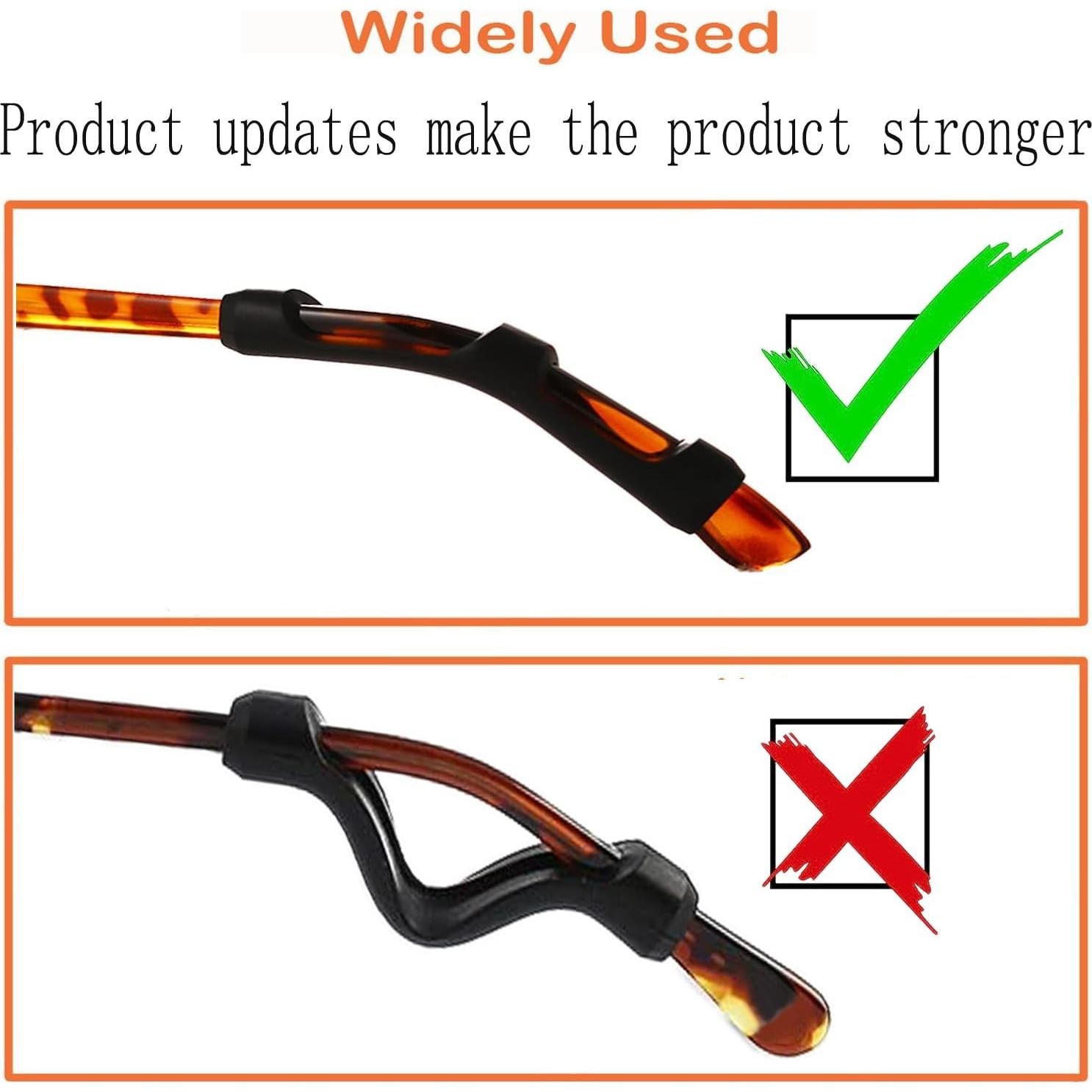 Cojines de Silicona MOLDERP para Gafas - 7 Pares Antideslizantes